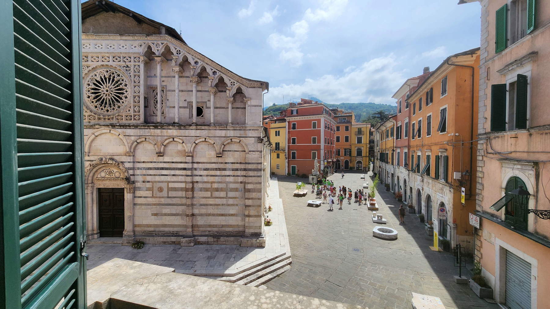 Salone di rappresentanza, Palazzo Staffetti Del Medico Sarteschi. Foto: Federico Giannini