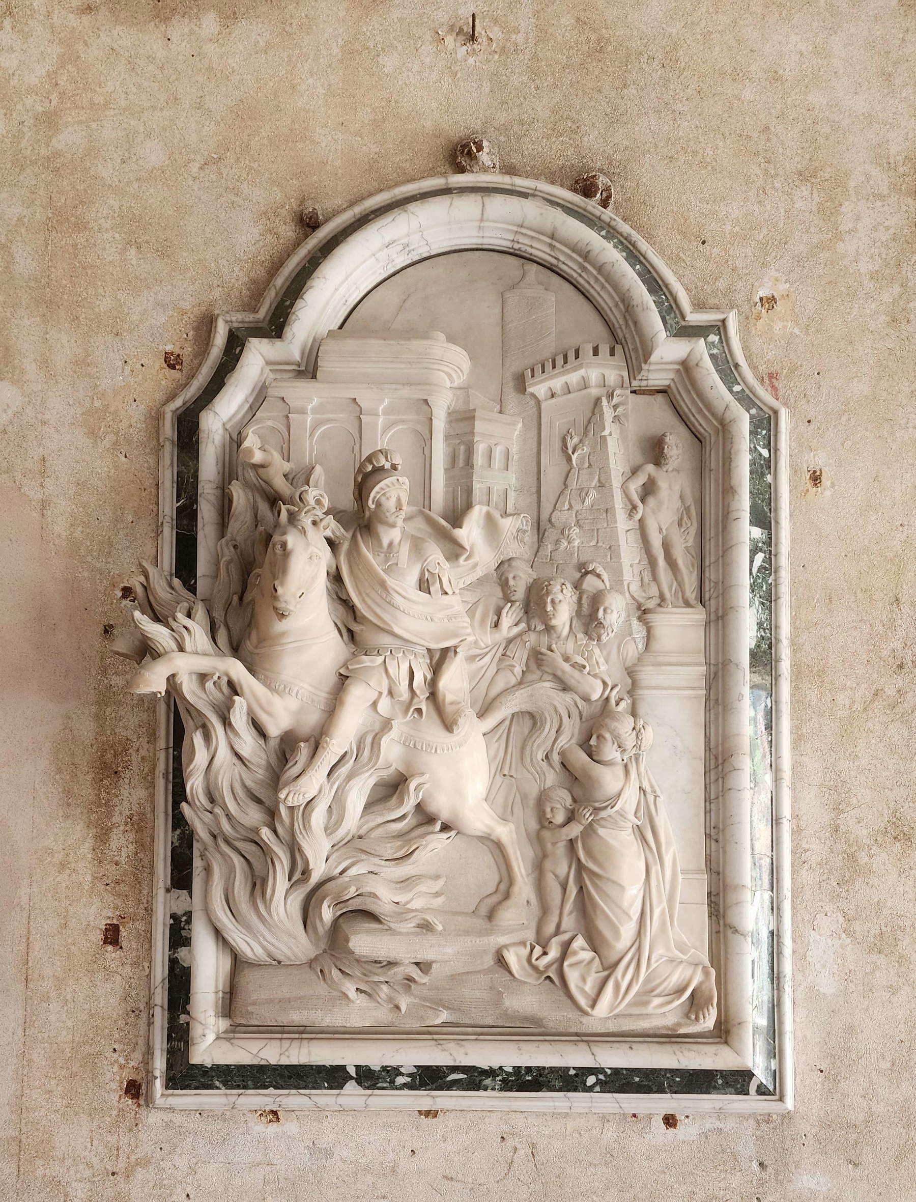 Giovanni Antonio Cybei, Marco Curzio (anni Cinquanta del XVIII secolo; Carrara, Palazzo Staffetti Del Medico Sarteschi)