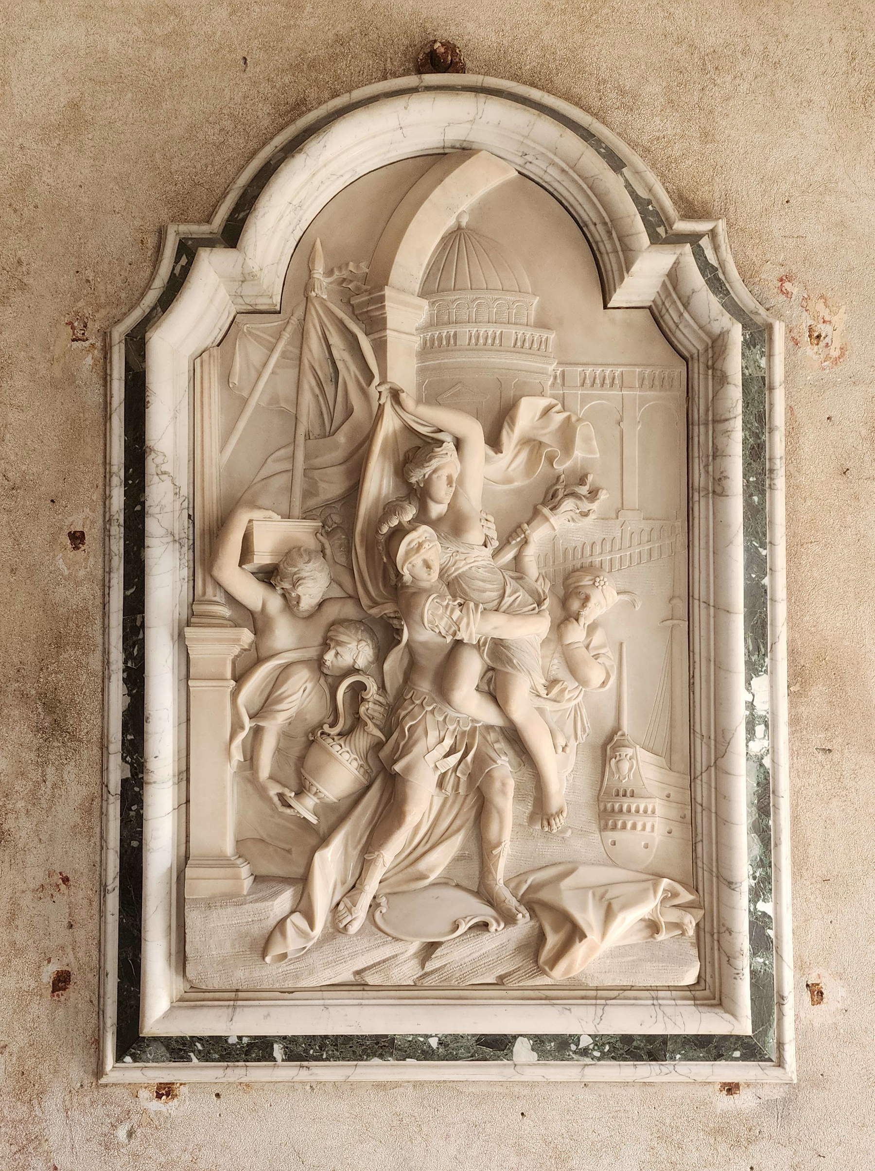 Giovanni Antonio Cybei, Ratto di Elena (anni Cinquanta del XVIII secolo; Carrara, Palazzo Staffetti Del Medico Sarteschi)