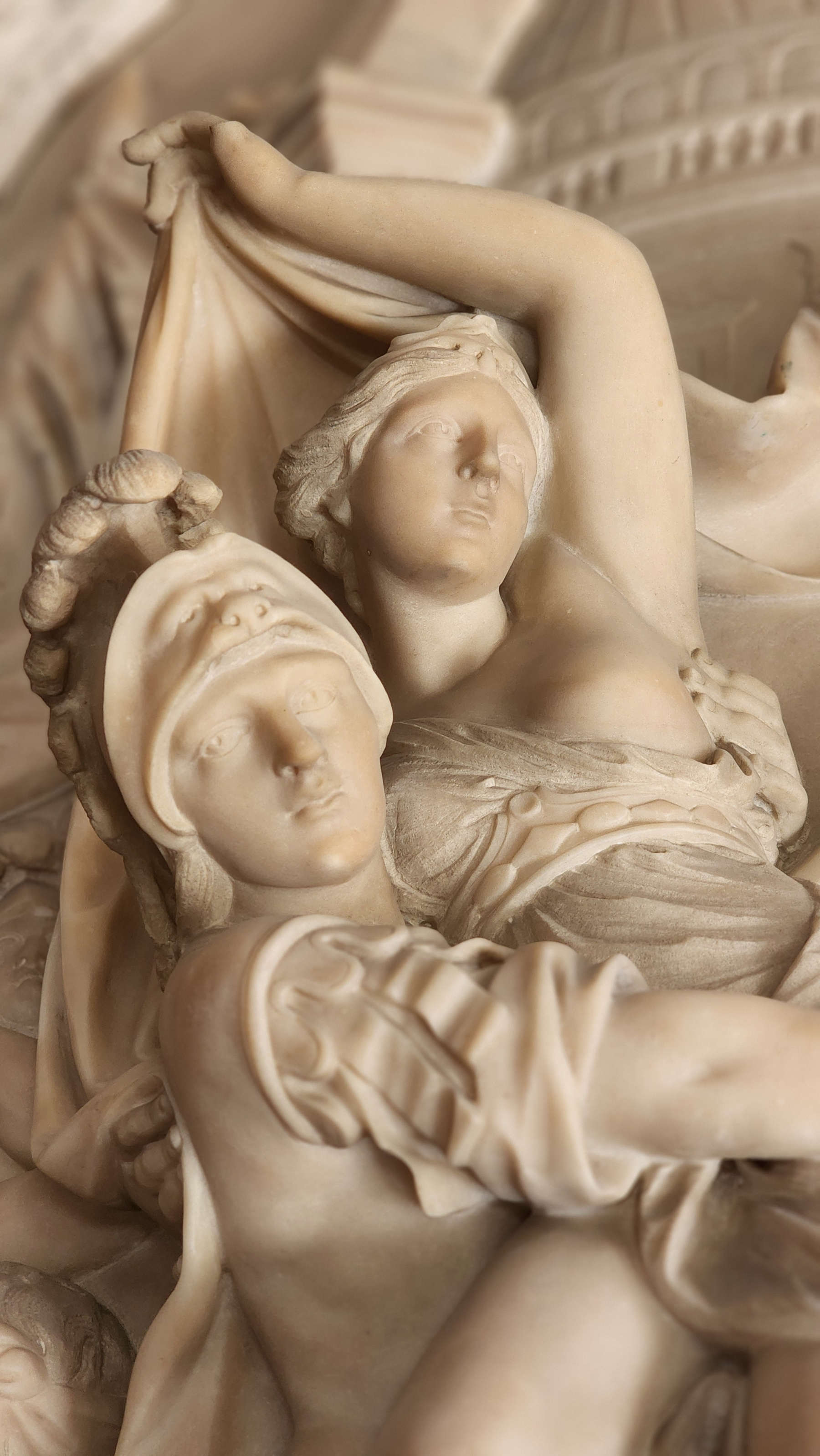 Giovanni Antonio Cybei, Ratto di Elena, dettaglio