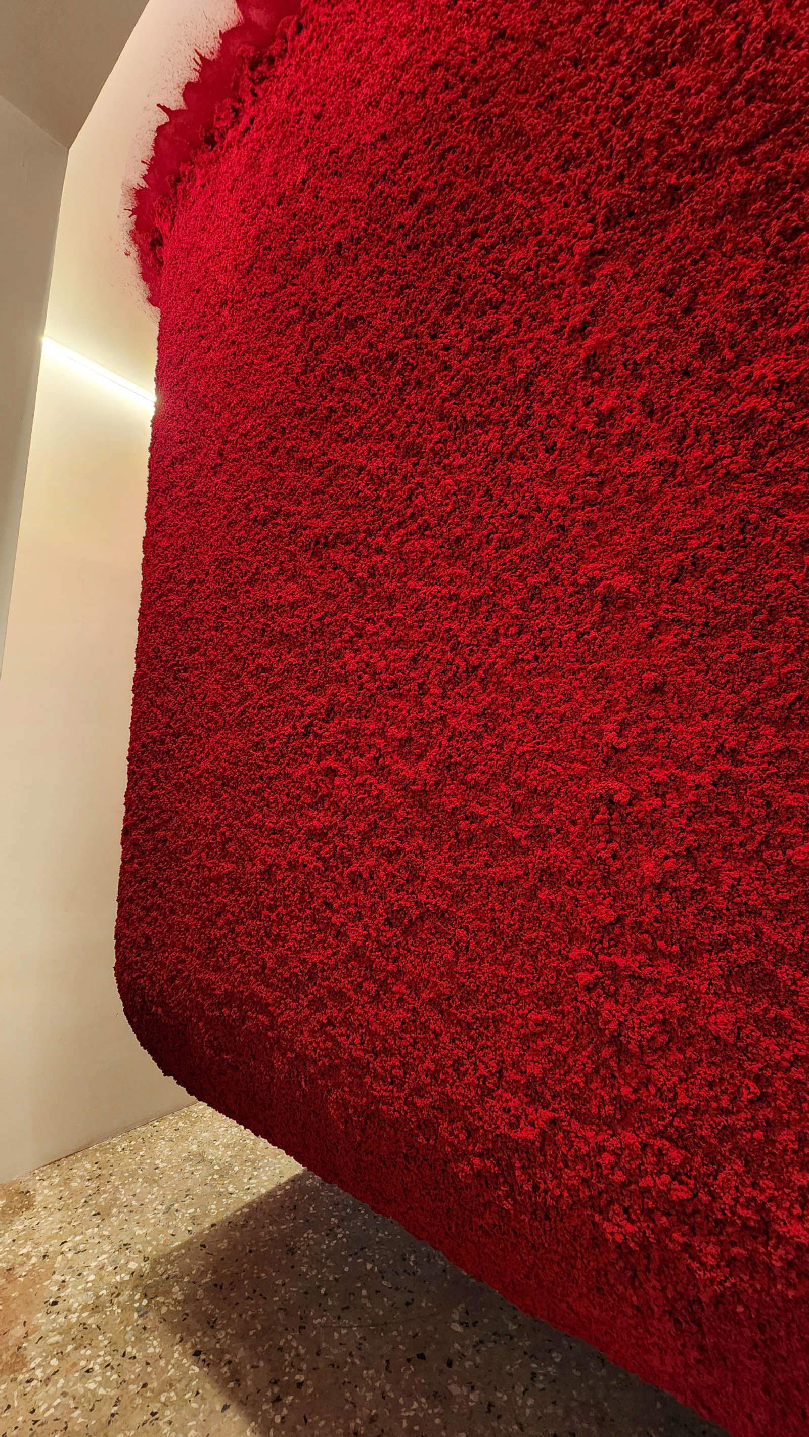 Anish Kapoor, *Blood in the Sky* (2026; mixed media, pigment)