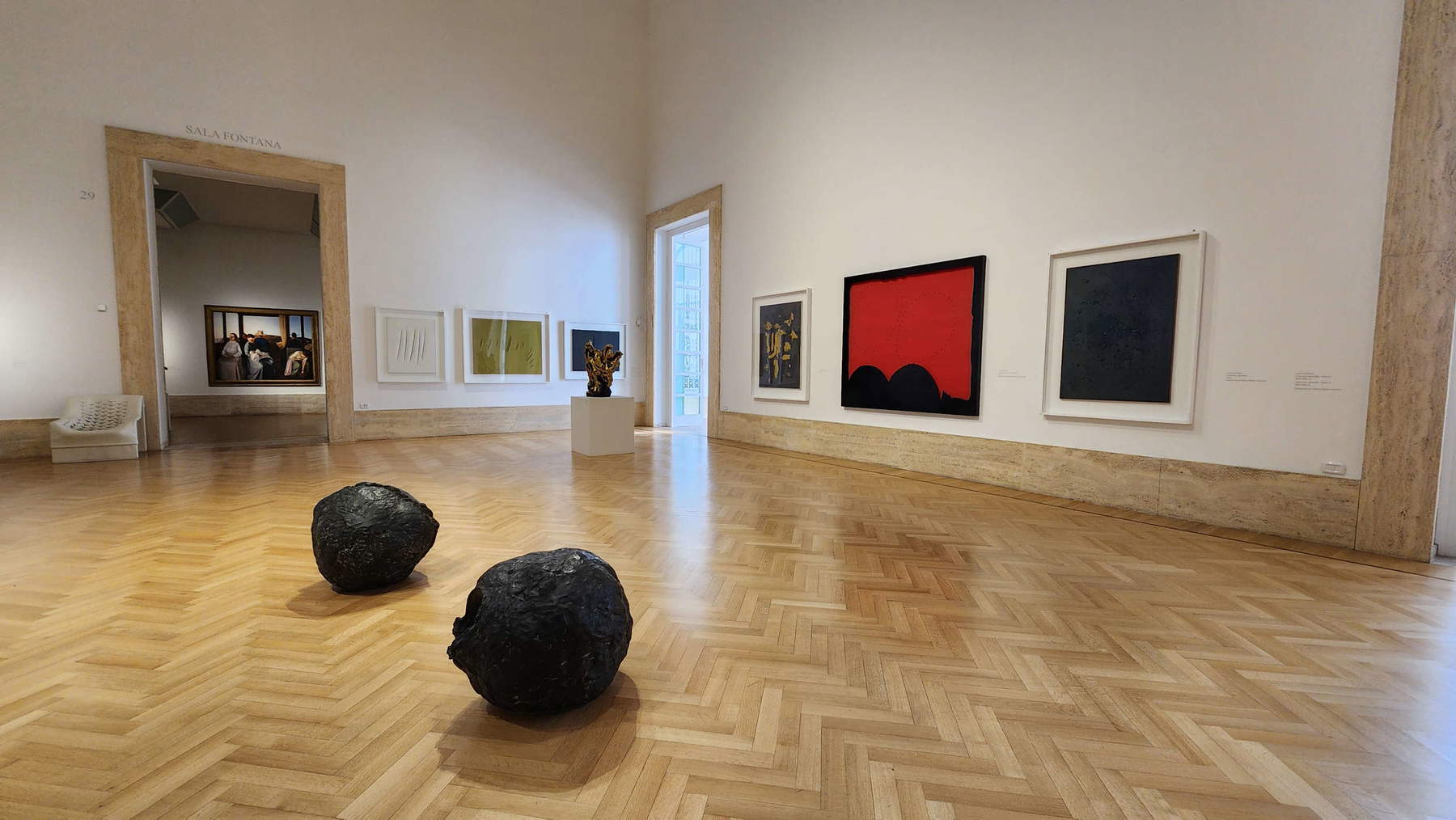Nuevas exposiciones de la Galería Nacional de Arte Moderno y Contemporáneo: Sala Fontana