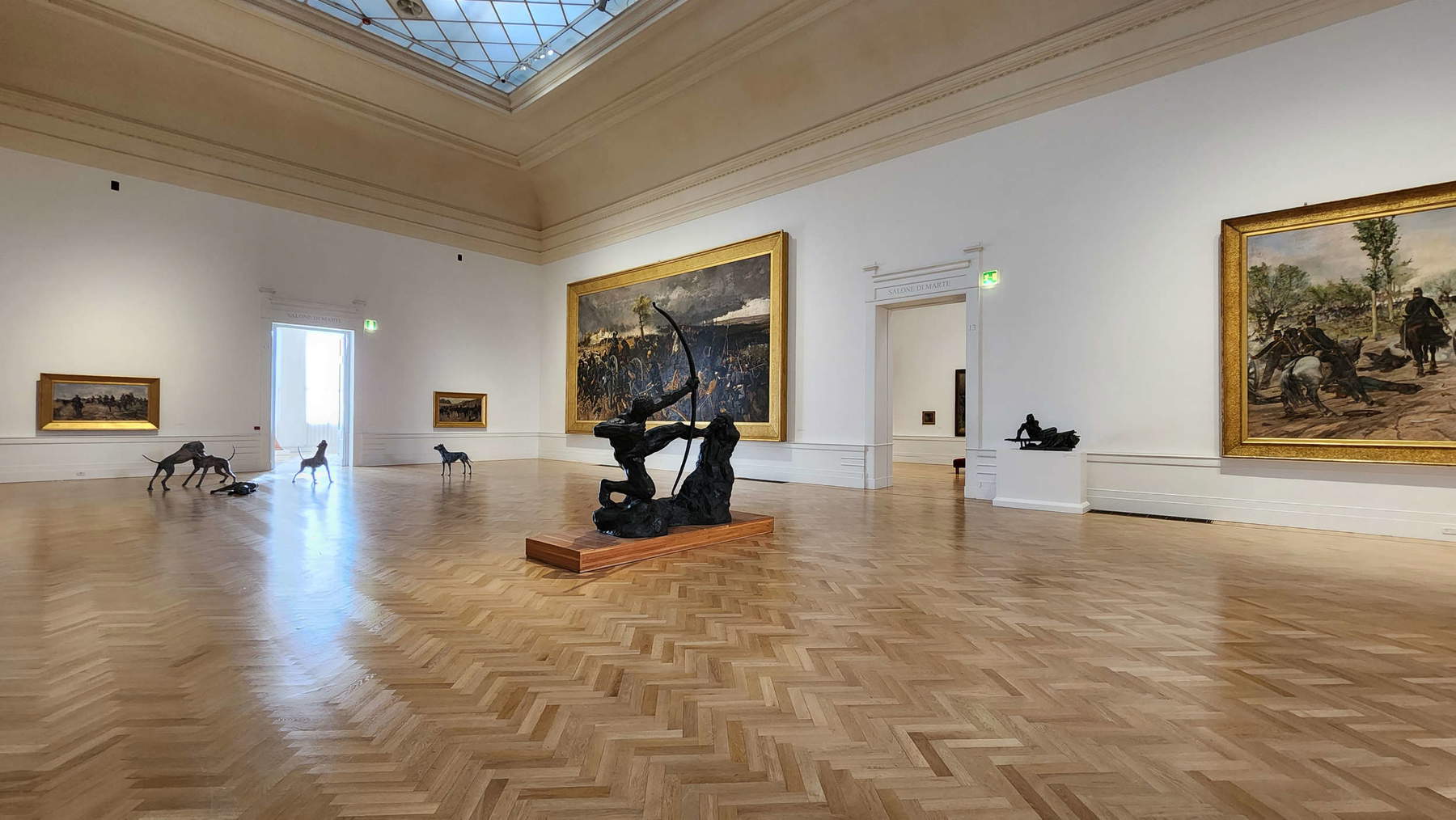 Nuevas exposiciones de la Galería Nacional de Arte Moderno y Contemporáneo: Salón de Marte