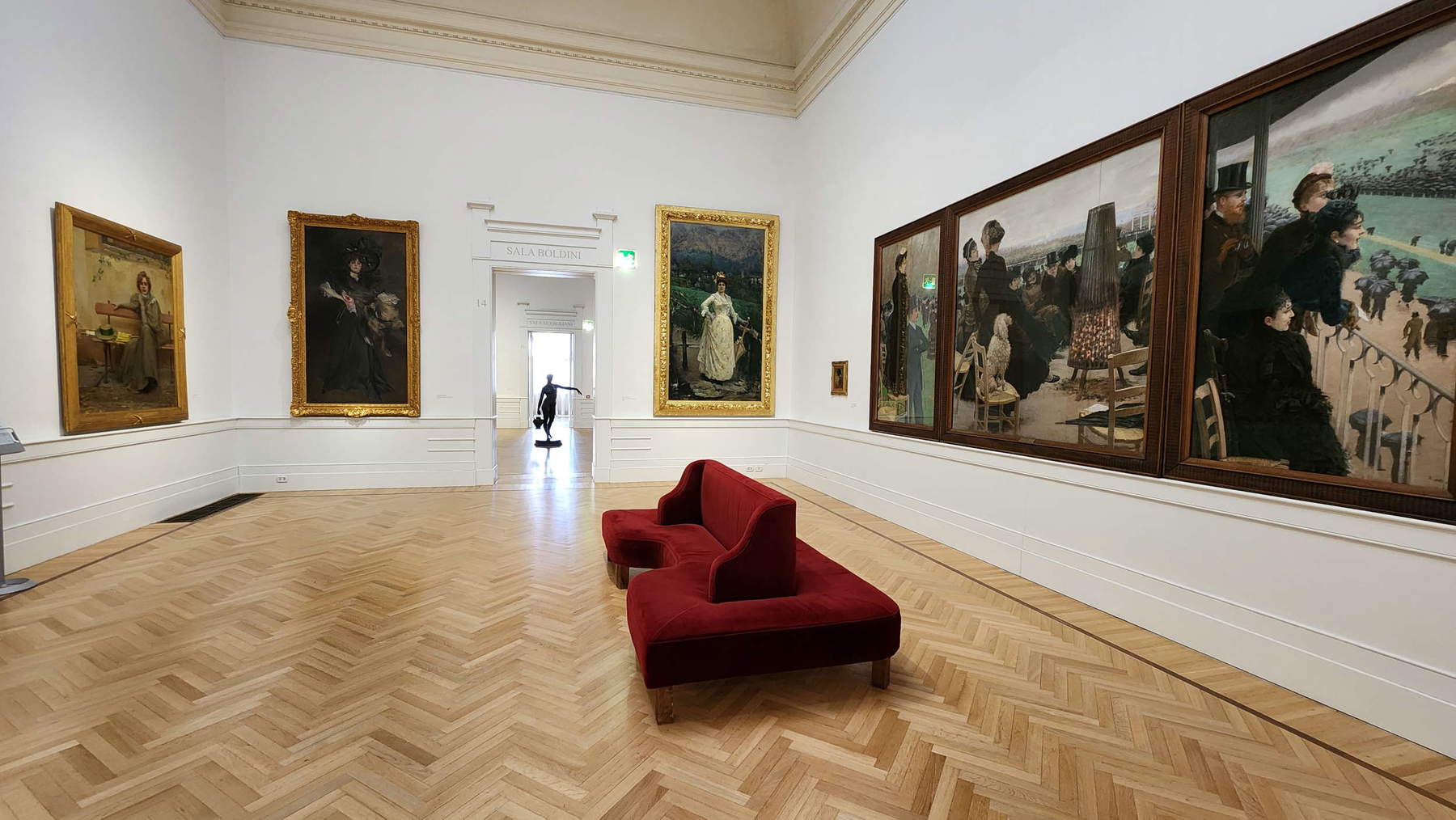 Nuevas exposiciones de la Galería Nacional de Arte Moderno y Contemporáneo: Sala Boldini