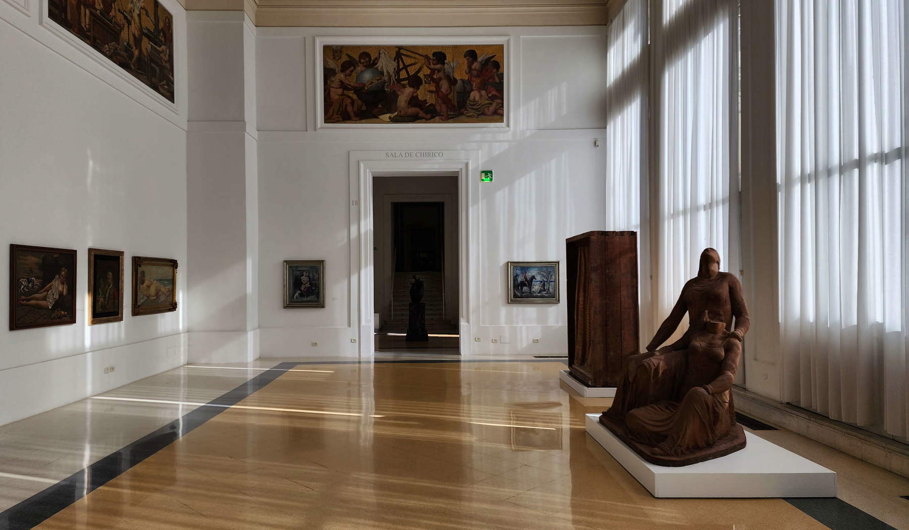Nuevas exposiciones de la Galería Nacional de Arte Moderno y Contemporáneo: Sala De Chirico