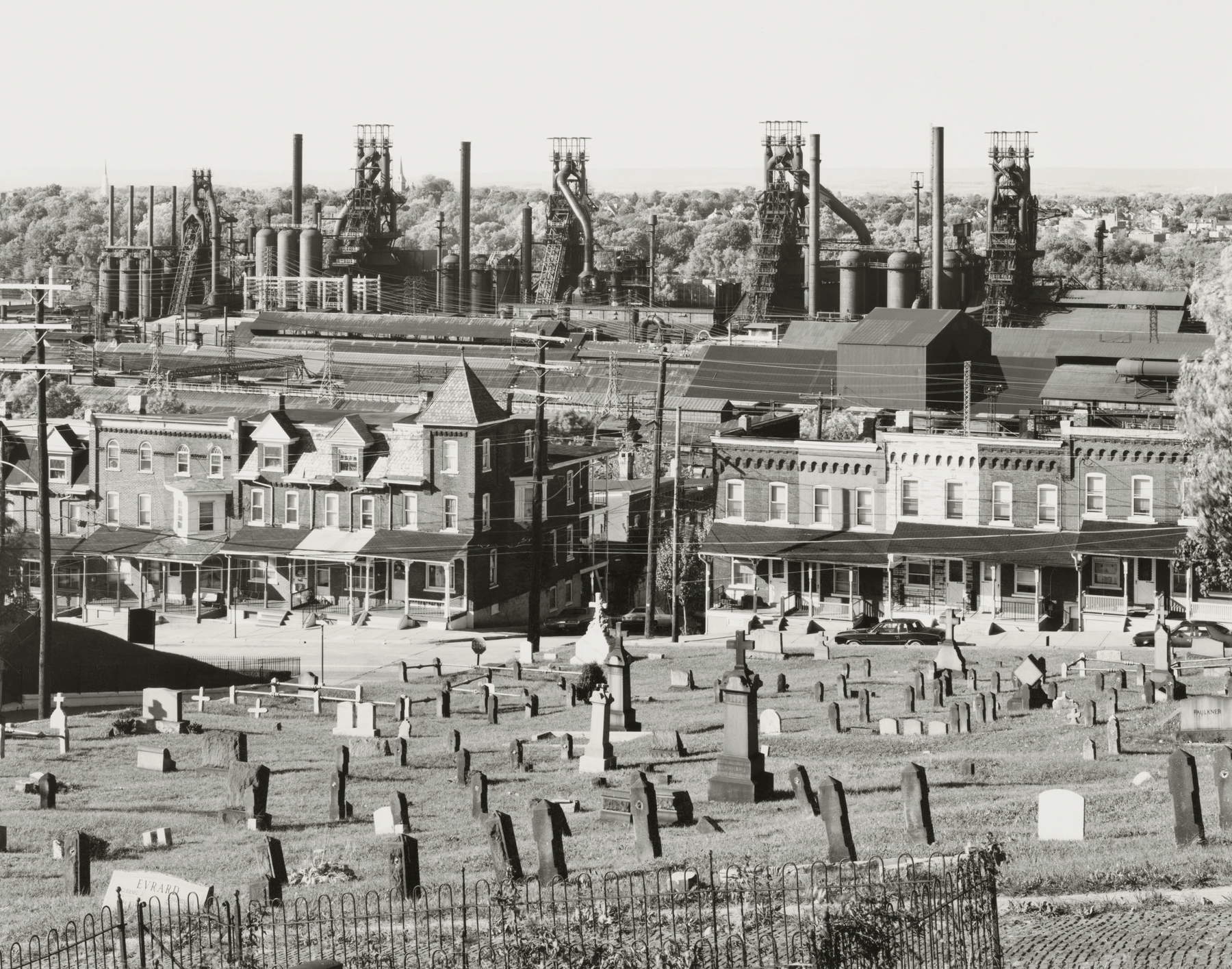 Bernd &amp; Hilla Becher, Bethlehem, Pennsylvania, USA (1986; Silbergelatineabzug) &copy; Nachlass Bernd &amp; Hilla Becher, vertreten durch Max Becher. Mit freundlicher Genehmigung von Die Photographische Sammlung/SK Stiftung Kultur &ndash; Bernd &amp; Hilla Becher Archiv, Köln