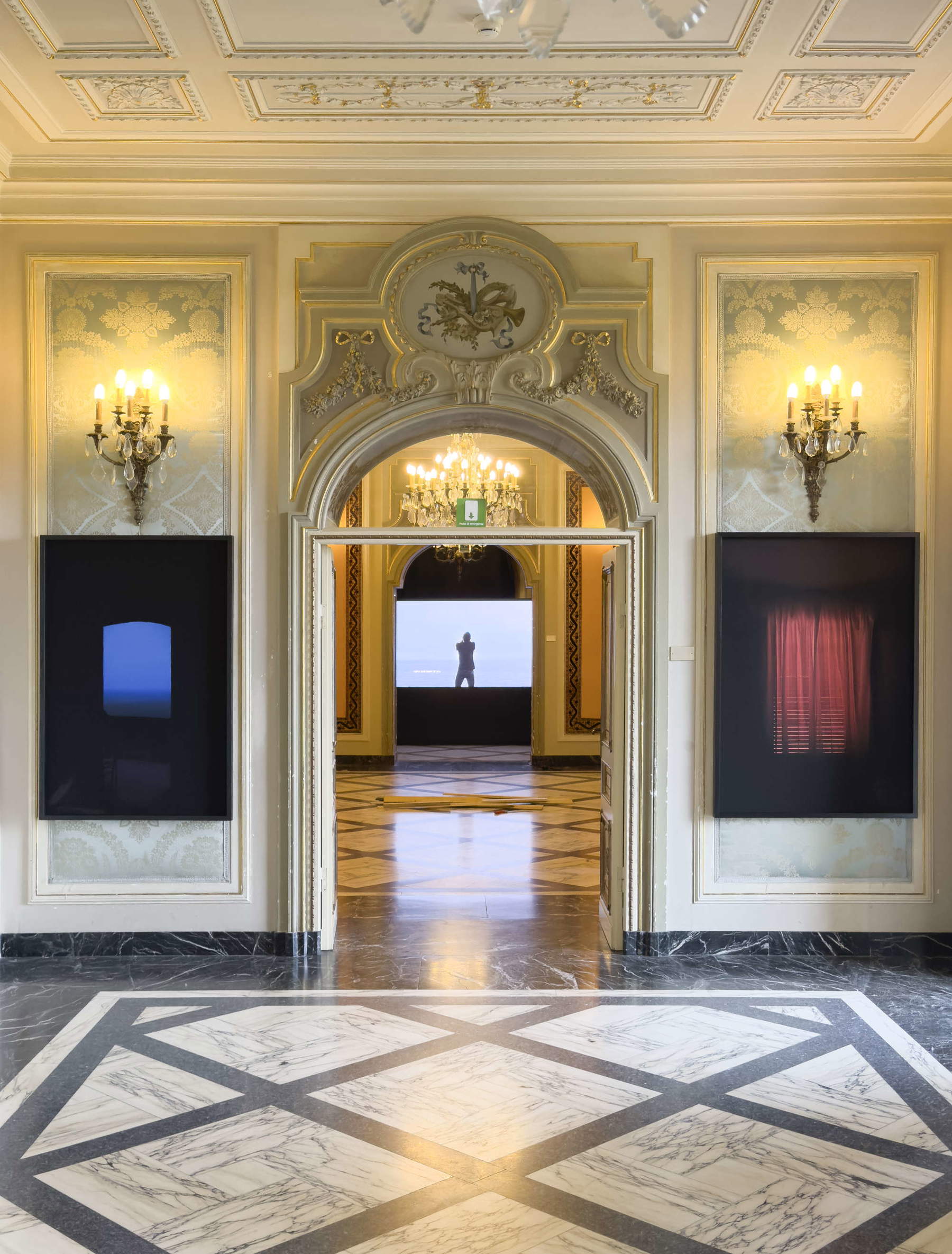 Exhibition Design for “My Horizons” and “You” by Giovanni Ozzola