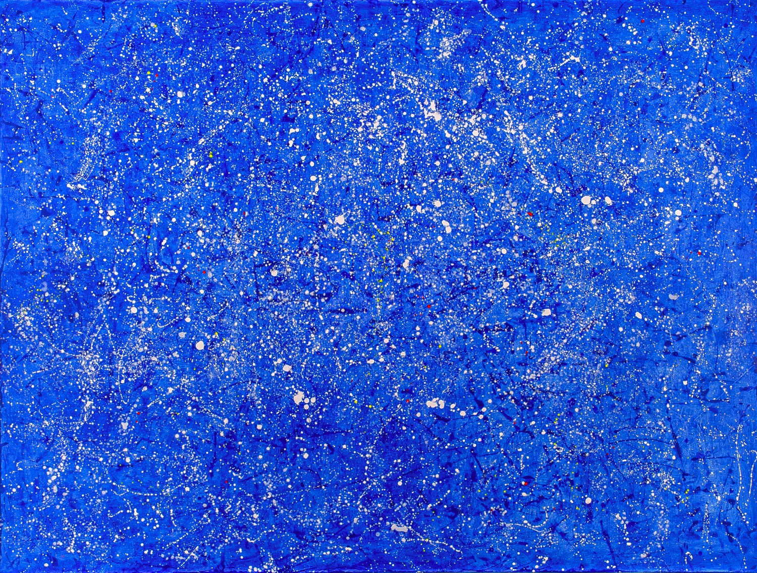 Joan Moment, Galaxy VII (2020; oil on canvas, 182.8 x 243.8 cm)