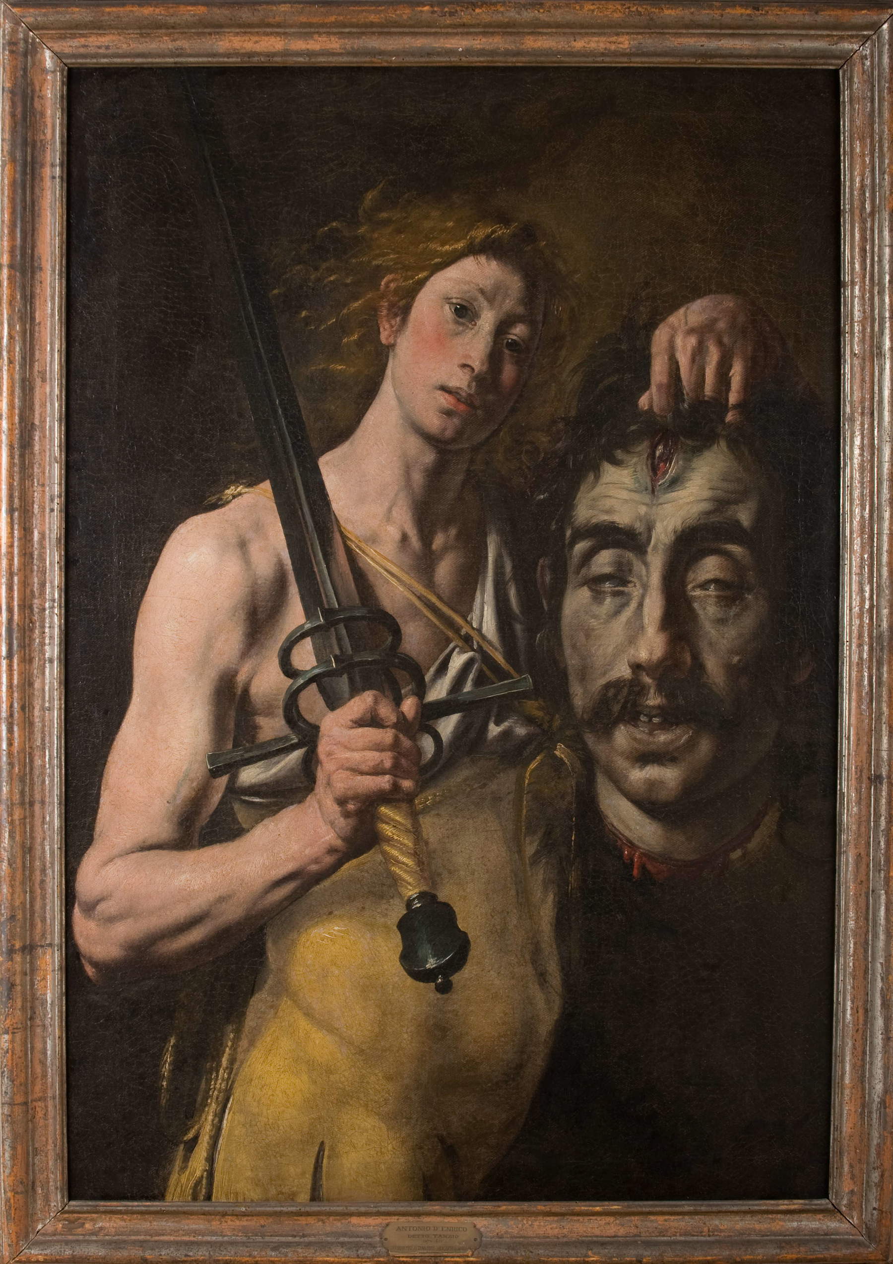 Tanzio da Varallo, David (ca. 1616–1620; Öl auf Leinwand, 112 × 88 cm; Varallo, Städtische Gemäldegalerie). Foto: Foto Dealberto