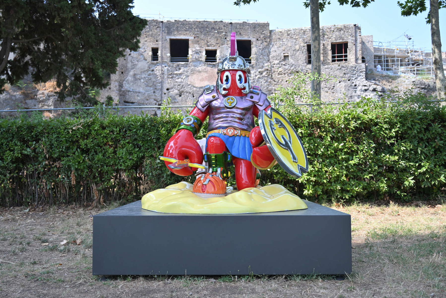 Philip Colbert in Pompeji. Foto: Valentina Sensi