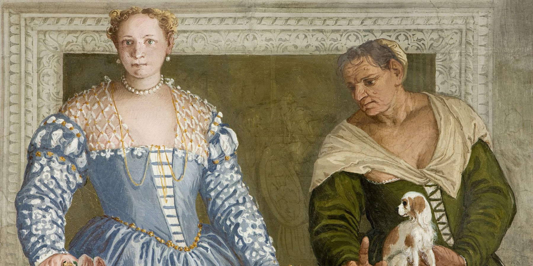 Paolo Veronese, « La voûte avec les dieux de l'Olympe », détail