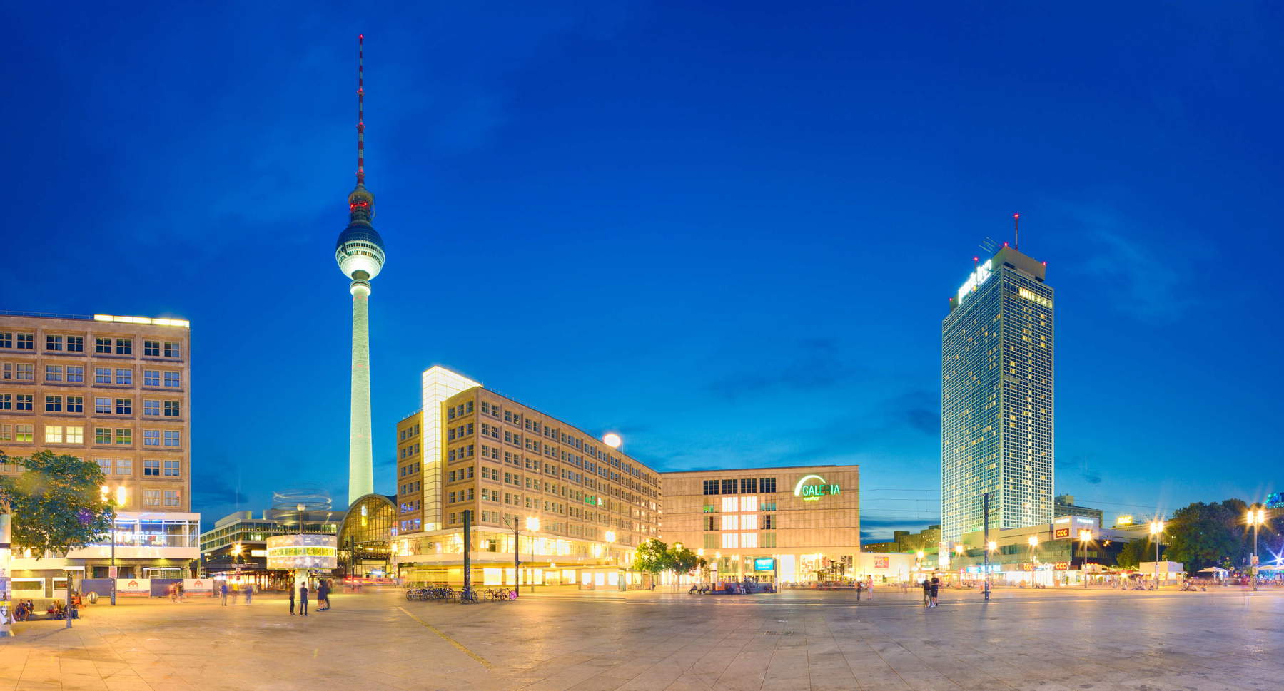 Berlin, Alexanderplatz. Photo : Office national allemand du tourisme / Francesco Carovillano
