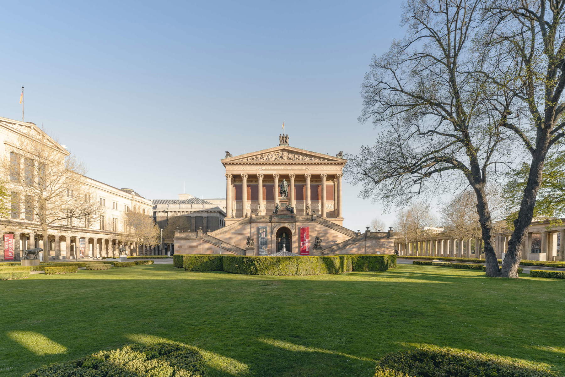 Berlin, Alte Nationalgalerie. Photo : Office national allemand du tourisme / Felix Meyer