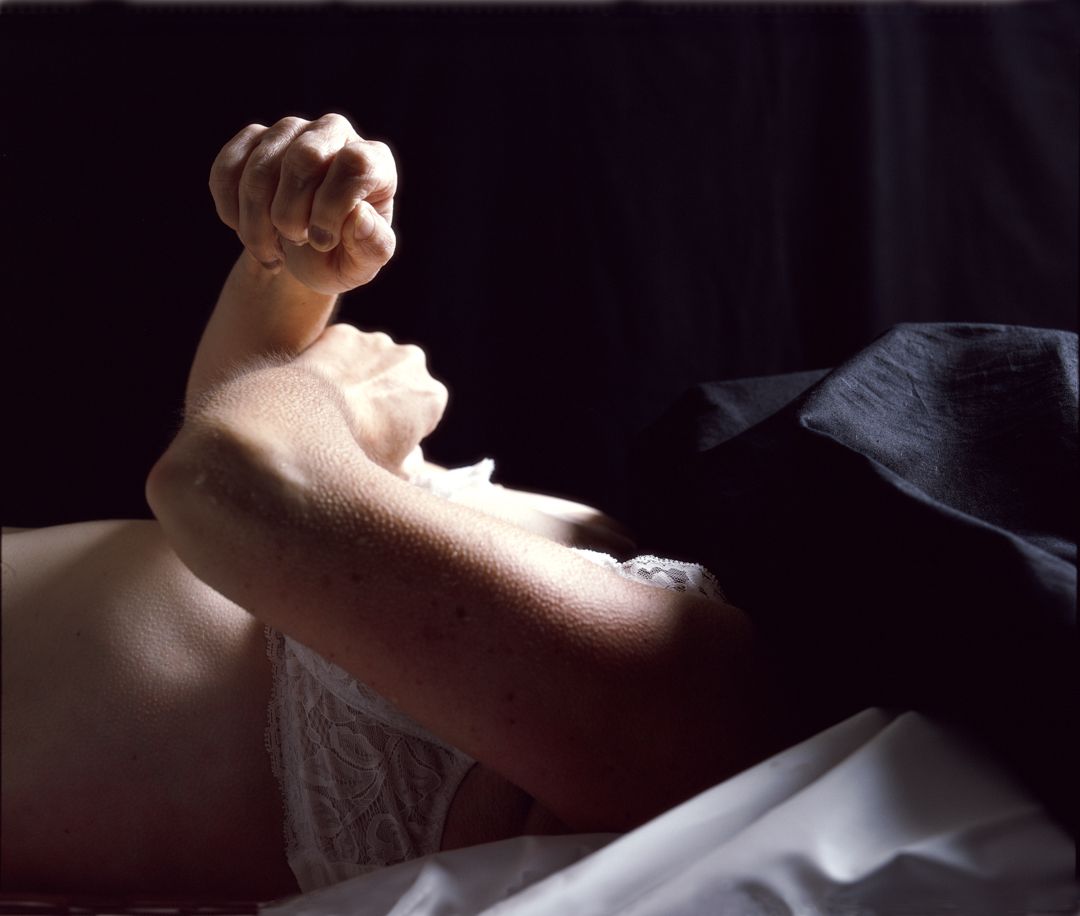 Andres Serrano, *Rat Poison Suicide*, from the series *The Morgue* (1992)