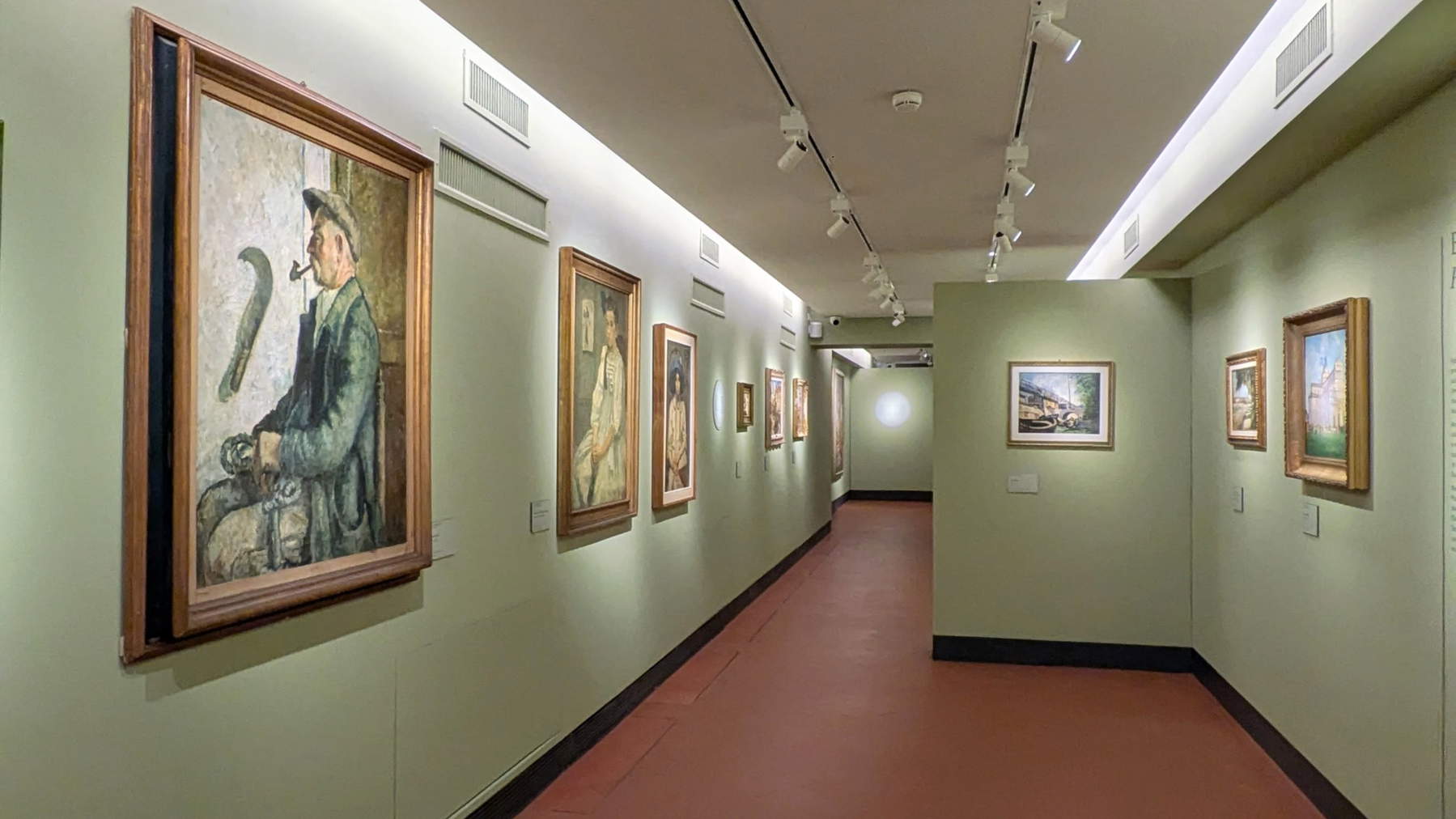 Ausstellungsgestaltung der Ausstellung „Die Brüder Gioli. Und die Malerei in Pisa zwischen dem 19. und 20. Jahrhundert“. Foto: Palazzo Blu