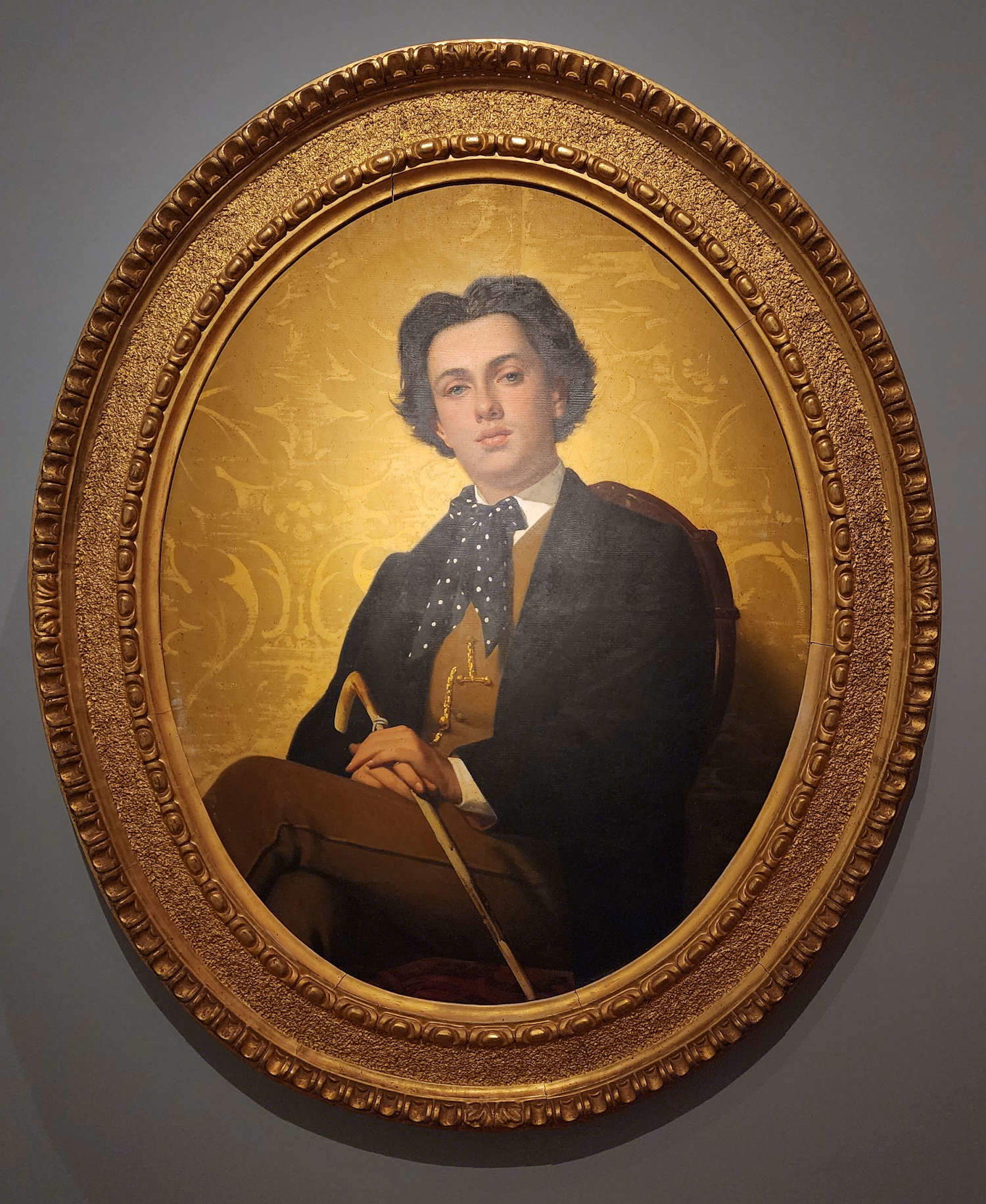 Antonio Ciseri (?), Porträt von Francesco Gioli (um 1870; Öl auf Leinwand, 99 x 79 cm; Pisa, Fondazione Pisa, Palazzo Blu)