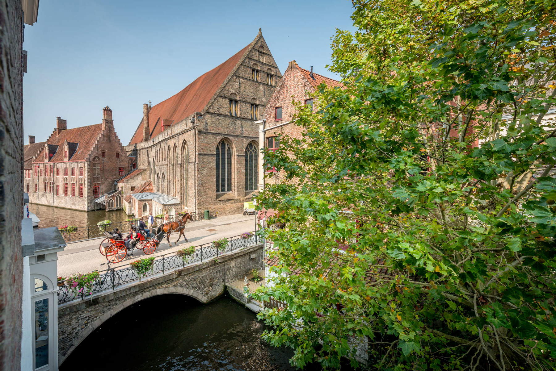 Bruges, Mariabrug. Foto: Visit Bruges / Jan Darthet