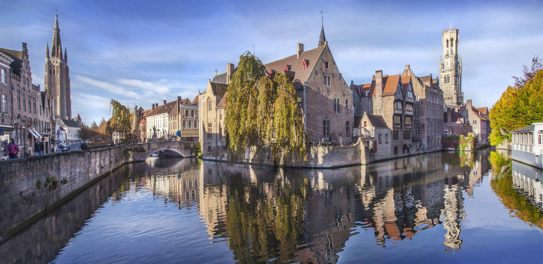 Bruges, Rozenhoedkaai. Foto: Visit Bruges / Jan D'Hondt