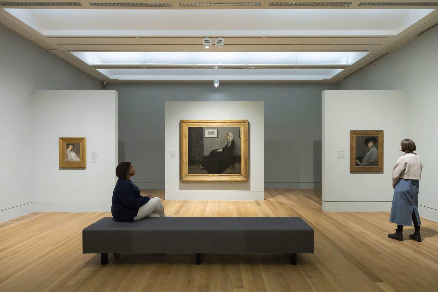 Exhibition displays for the James McNeill Whistler exhibition. Photo: Larina Fernandes &copy; Tate