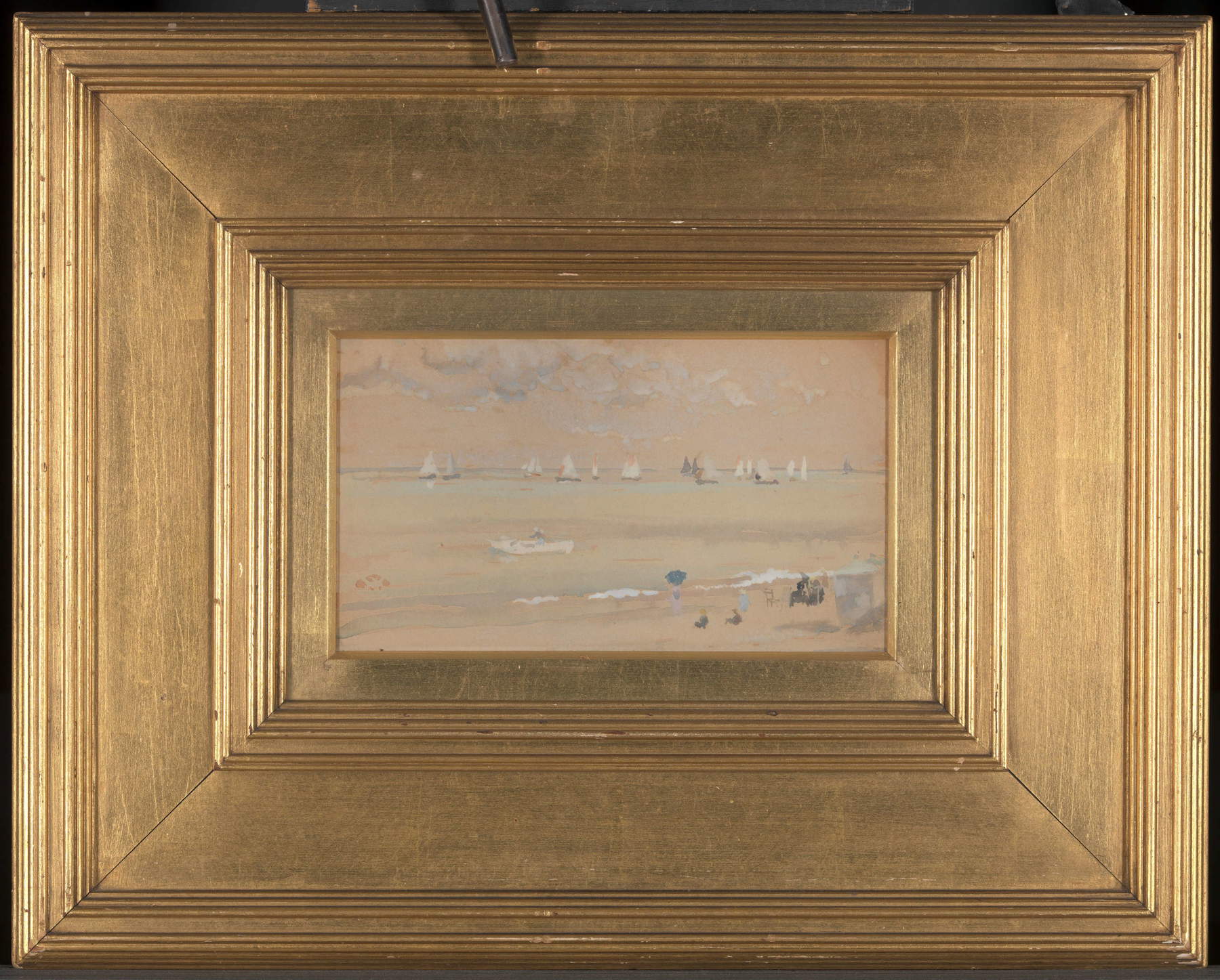 James Abbott McNeill Whistler, Green and White, Dieppe (c. 1885; watercolor and gouache on paper, 12.4 x 21.6 cm; New Haven, Yale Center for British Art)