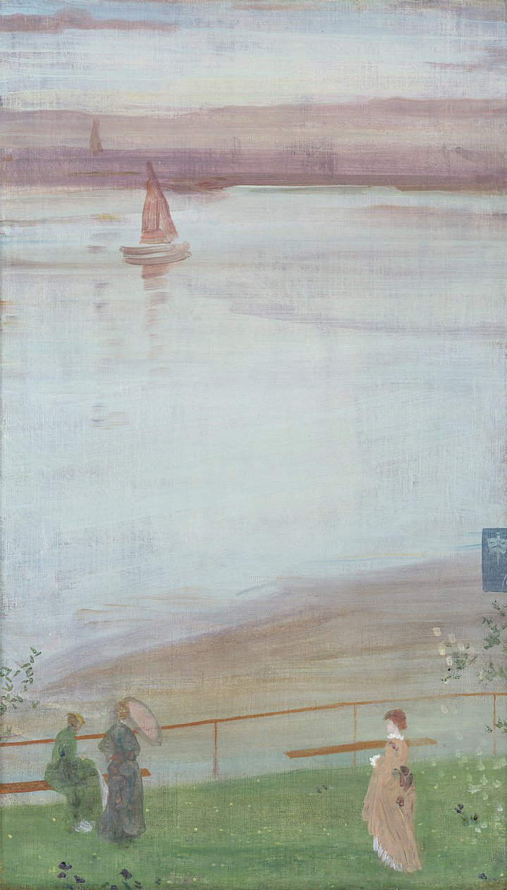 James Abbott McNeill Whistler, Variations in Purple and Green (1871; oil on canvas, 61.5 x 36 cm; Paris, Mus&eacute;e d&rsquo;Orsay)