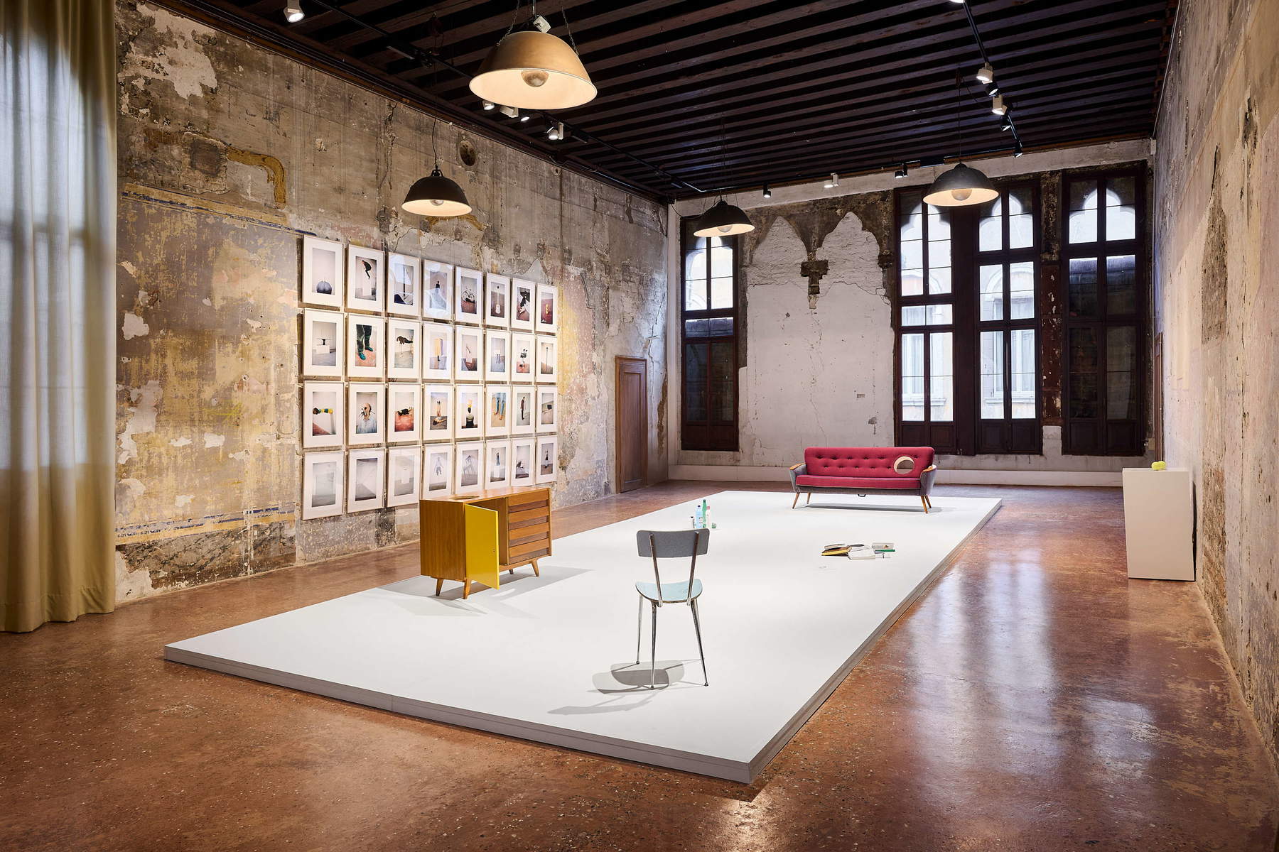 Exhibition installations from “Erwin Wurm: Dreamers.” Photo: Markus Gradwohl