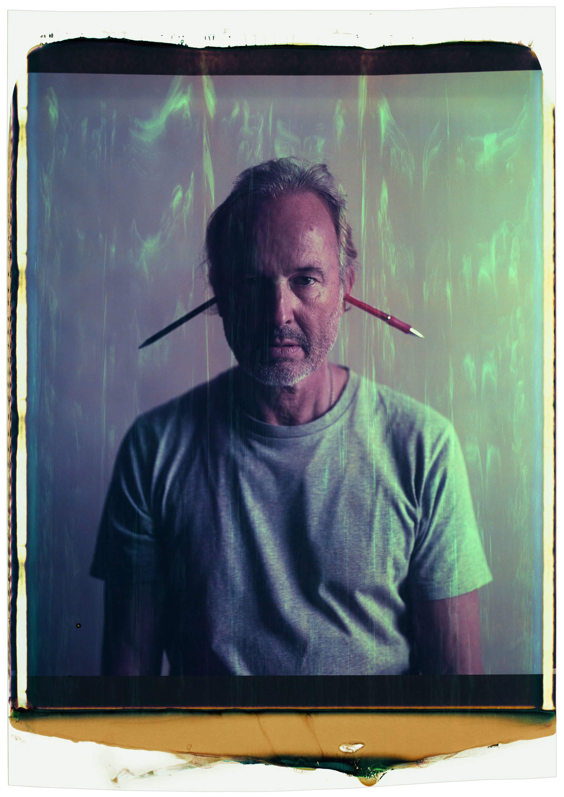 Erwin Wurm, Untitled (P21), Dark series (2018/2019; Polaroid, 80 x 56 cm). &copy; Erwin Wurm, Bildrecht, Vienna 2026