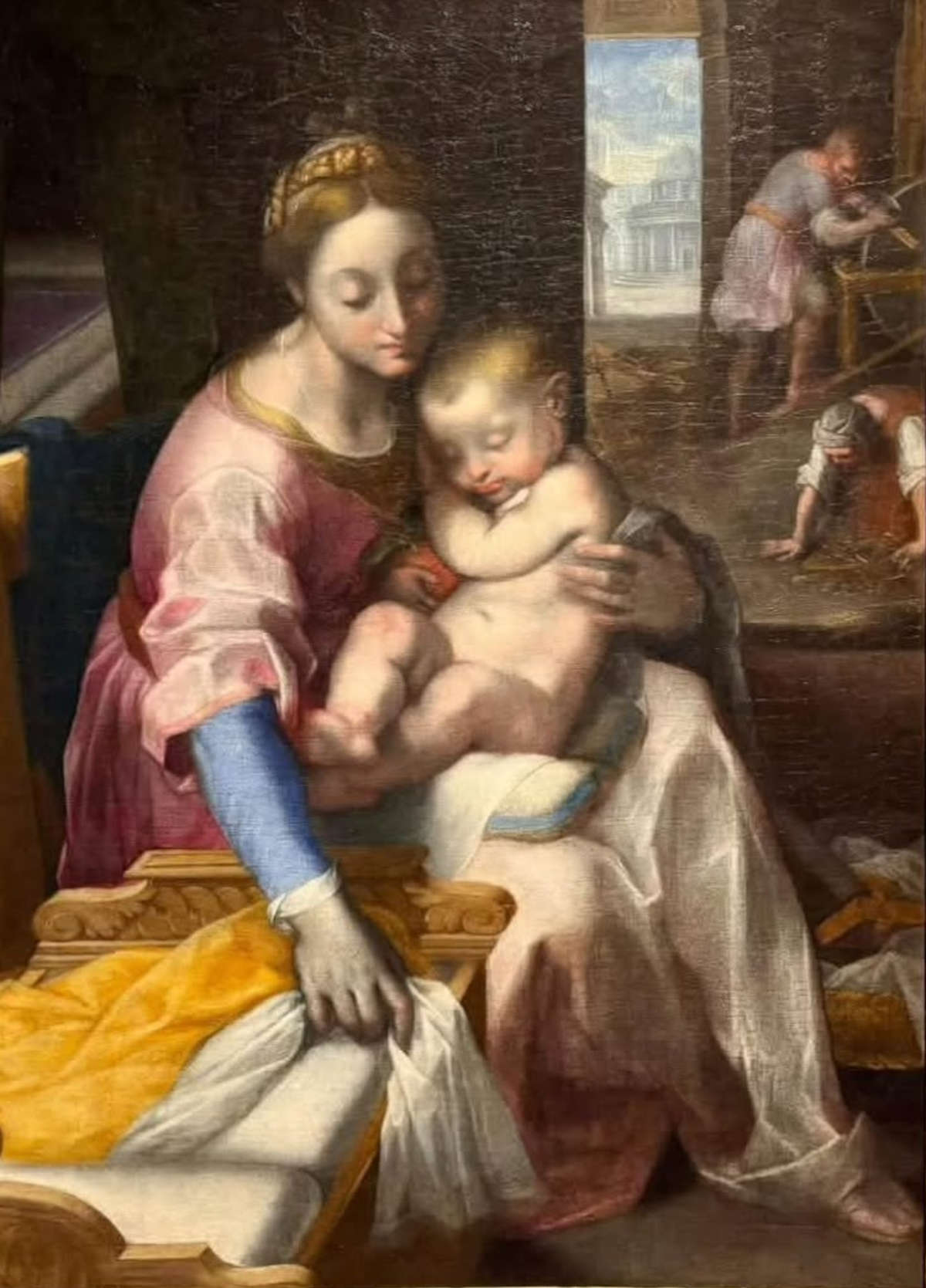 Federico Barocci and Workshop, *Madonna Albani* (1612; oil on canvas, 114 x 81 cm; Rome, BNL Collection, BNP Paribas Group, Rome)