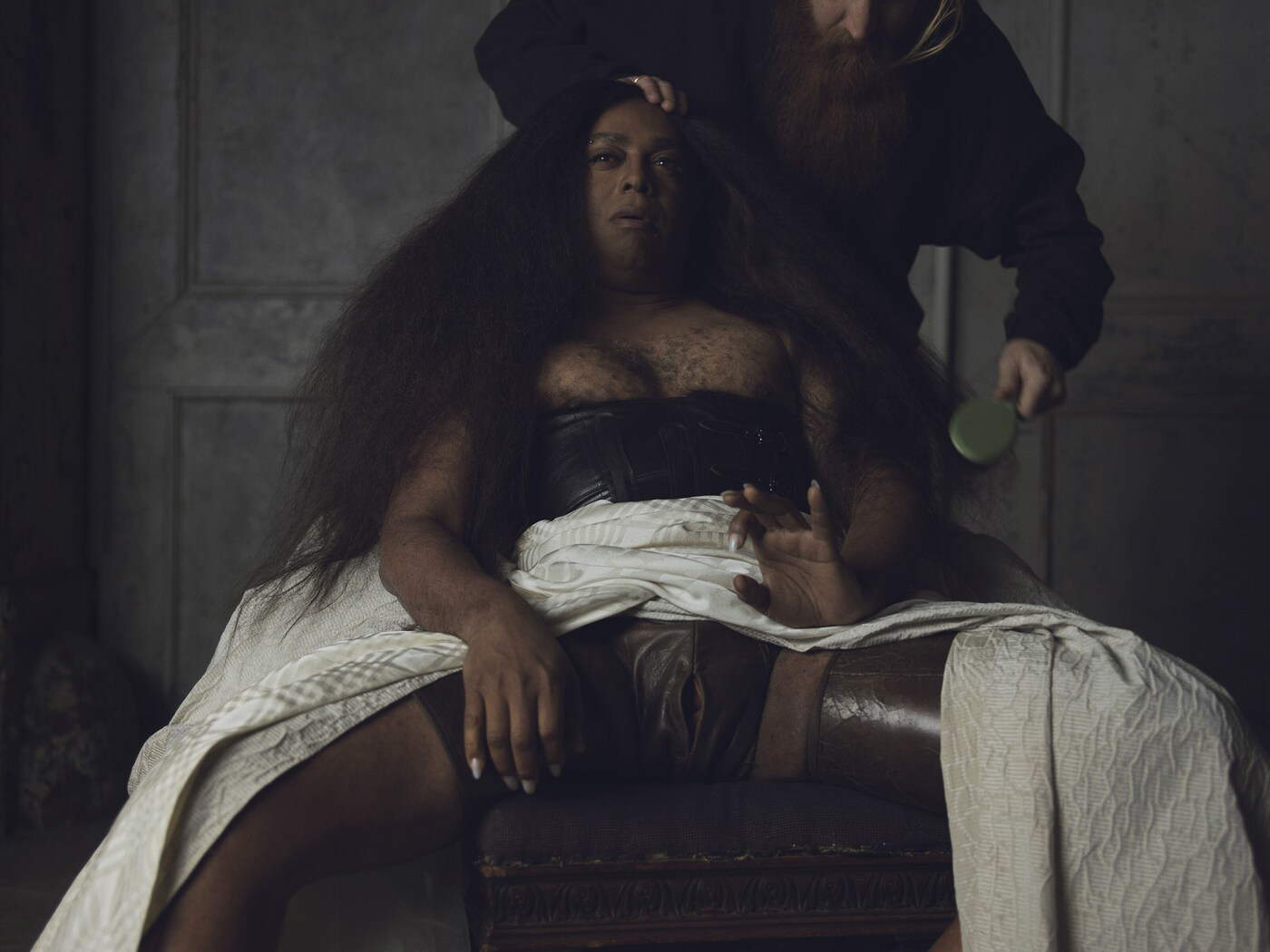 Arthur Jafa, Man Monster-Duffy (2018 ; tirage numérique C-print, 152,4 x 192,7 cm)