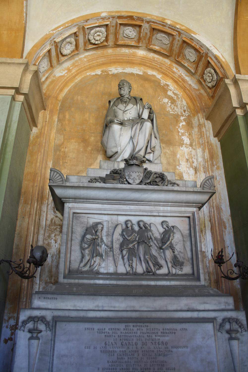 Carlo Rubatto, Monumento Di Negro, 1861