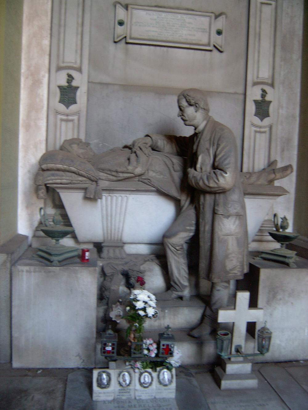Santo Saccomanni, Monumento Da Costa, 1877