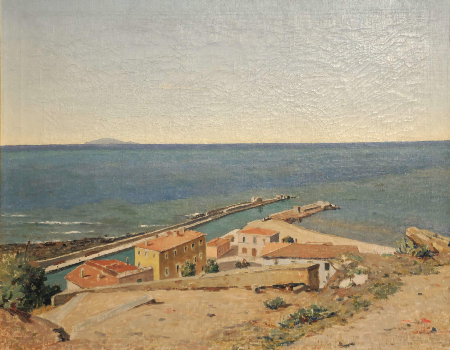 Memo Vagaggini, Castiglione della Pescaia (1930s; oil on canvas, 60 x 74.5 cm; private collection)