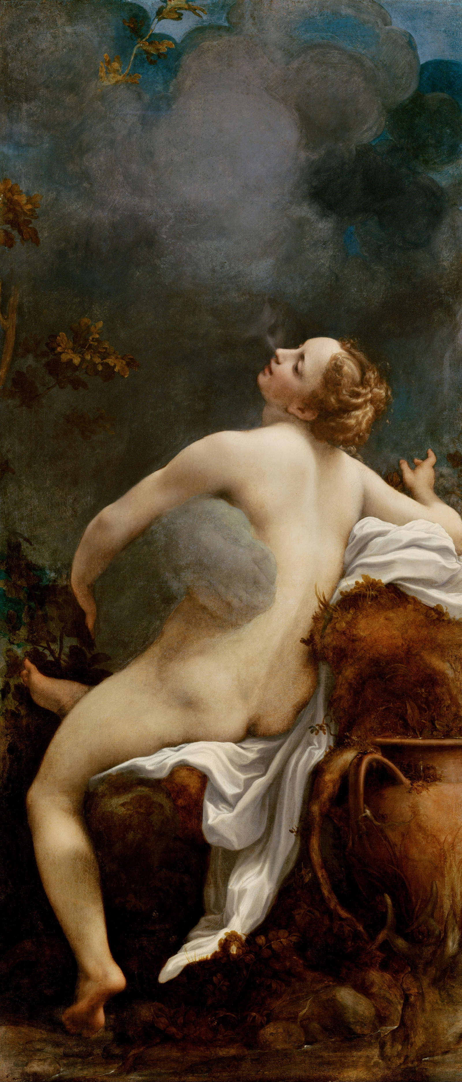 Jupiter and the Nymph Io. Oil on canvas (1530–1532). Vienna, Kunsthistorisches Museum.