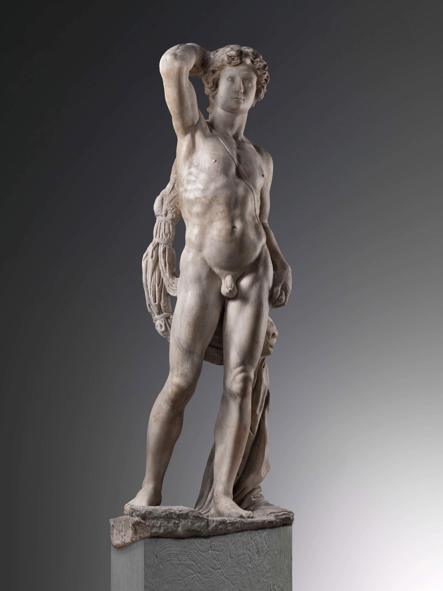 Antonio Novelli, May (Apollo) (1628–1630; Apuan marble, height 211 cm). Presented by: Botticelli Antichit&agrave;