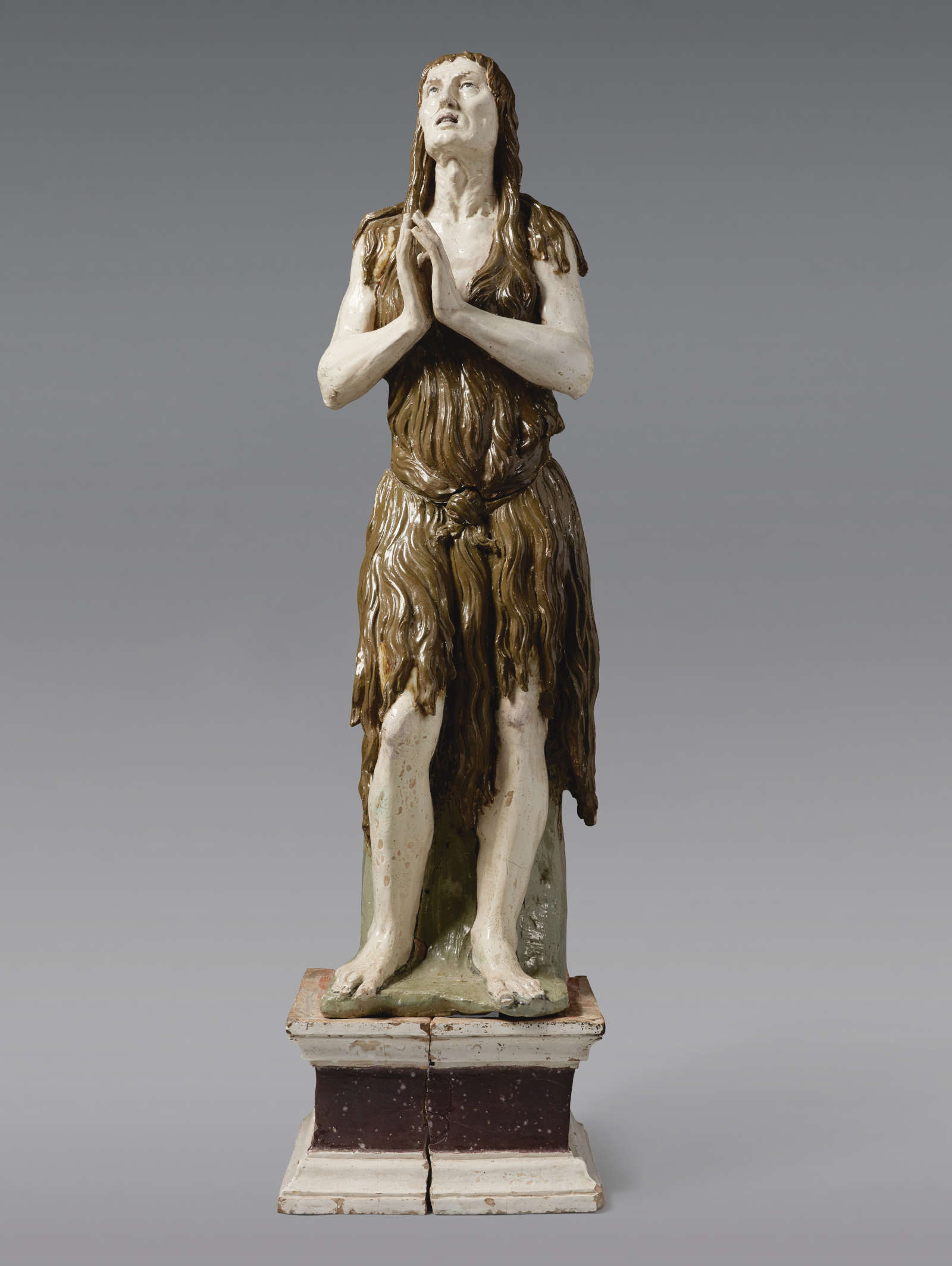 Master of Cascio’s Magdalene, Penitent Magdalene (ca. 1515–1520; glazed terracotta, 137.3 x 38 x 32 cm). Presented by: Flavio Gianassi