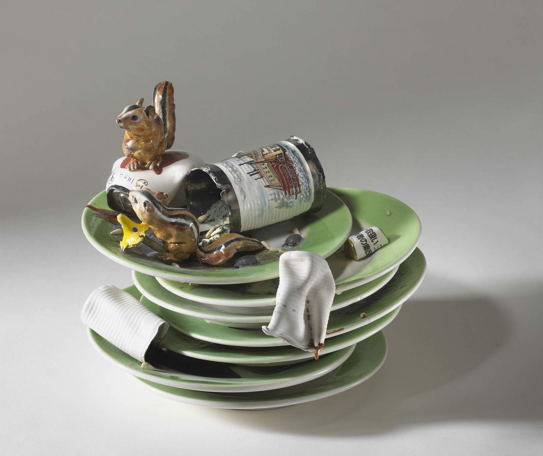 Bertozzi &amp; Casoni, Pinocchio (1999; vielfarbige Keramik, 25 x 31 x 32 cm)