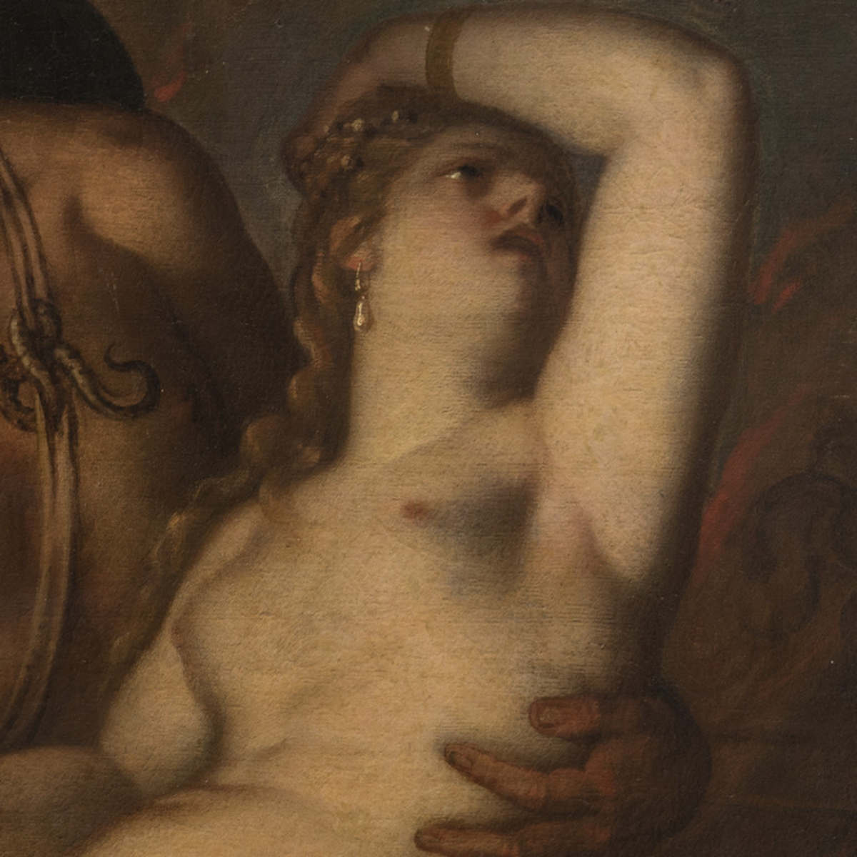 Alessandro Varotari, conocido como «il Padovanino», «El rapto de Perséfone», detalle. Foto: Ministerio de Cultura / Galerías de la Academia de Venecia