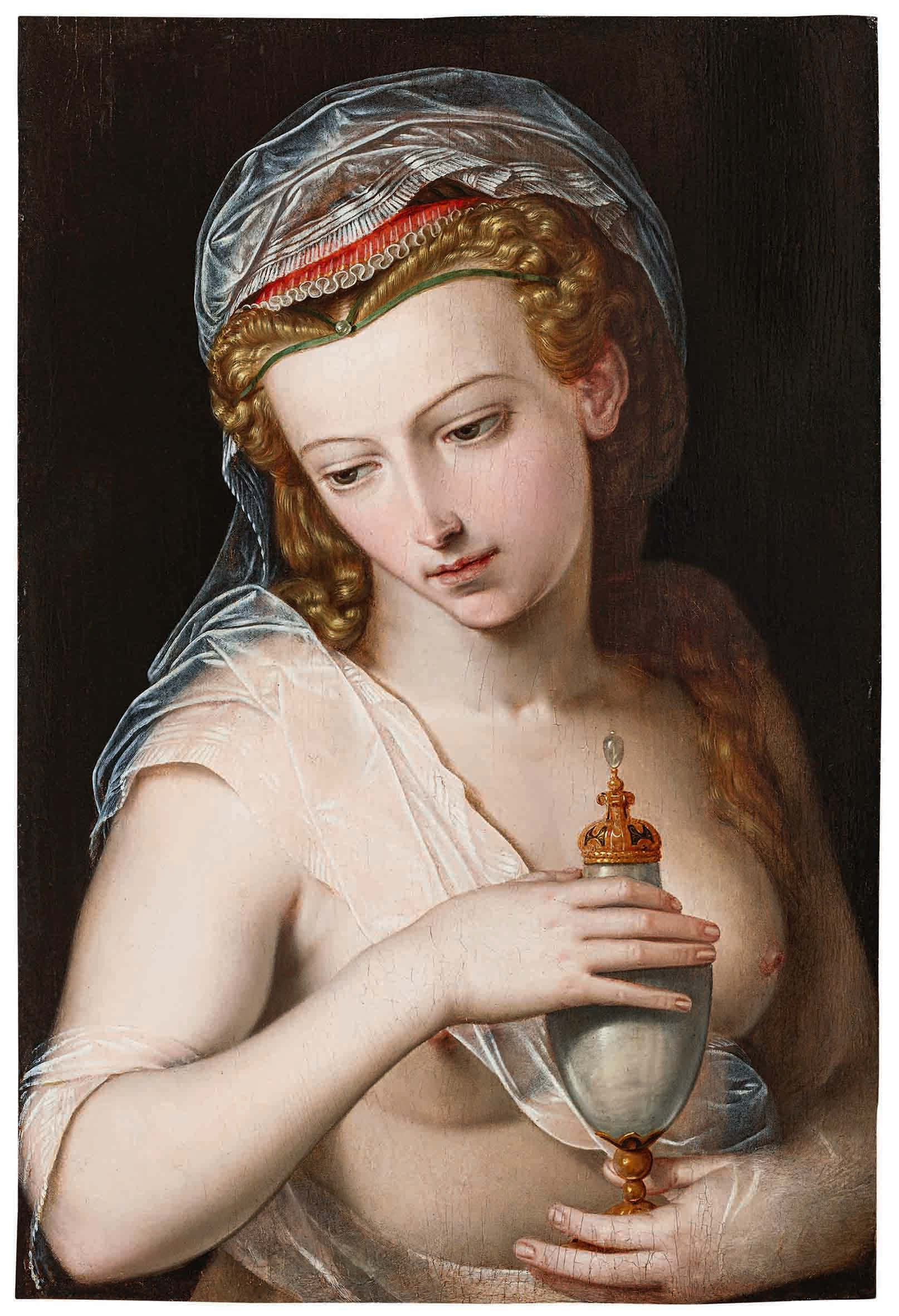 Adriaen Thomaszoon Key, Maria Magdalena (16. Jahrhundert; Öl auf Holz, 45,8 x 31,9 cm; Genf, De Jonckheere) &copy; De Jonckheere