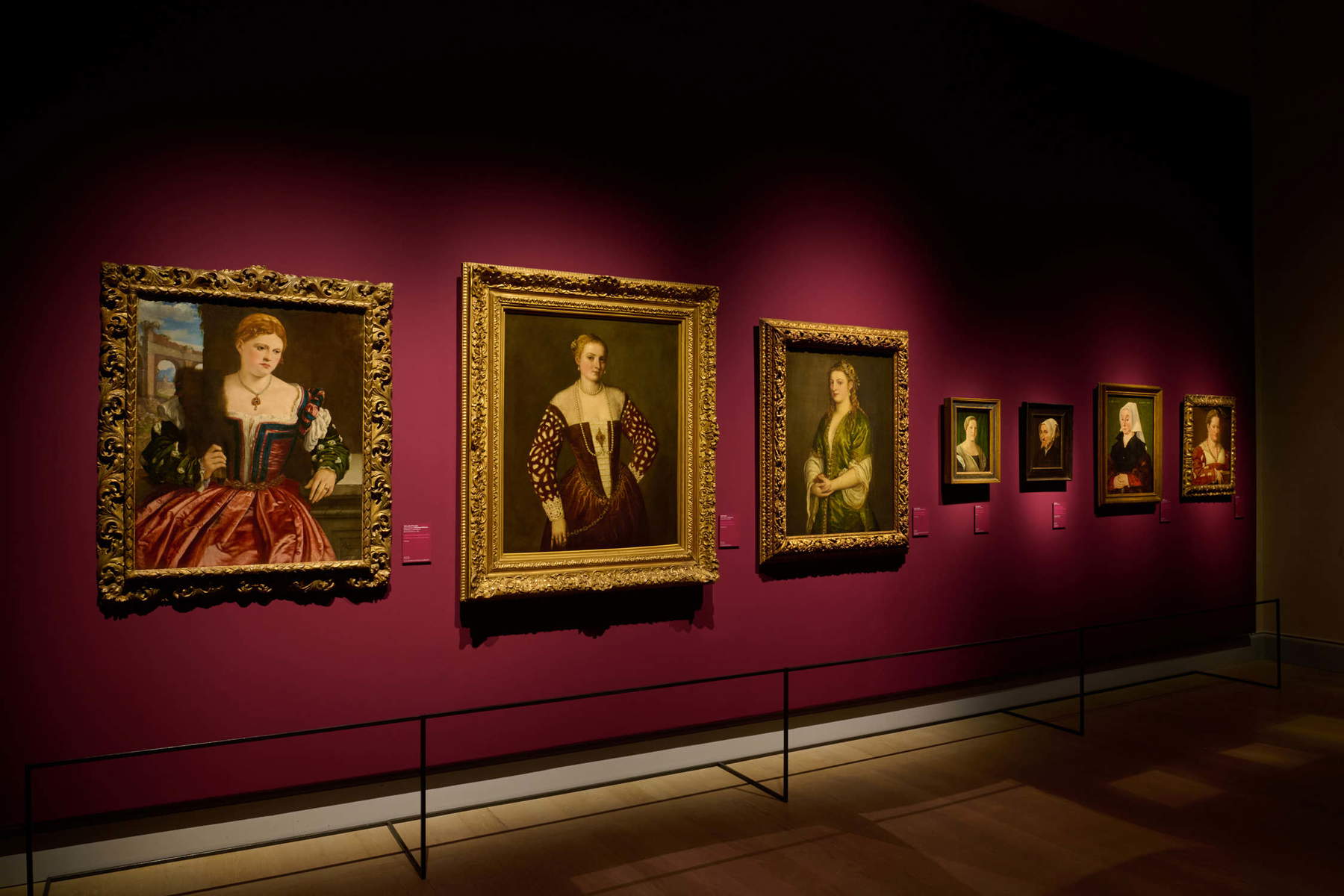 Ausstellungsgestaltung der Ausstellung „Schönheit und Hässlichkeit. Ideal, Realität, Karikatur in der Renaissance“. Foto: Maurizio Tosto