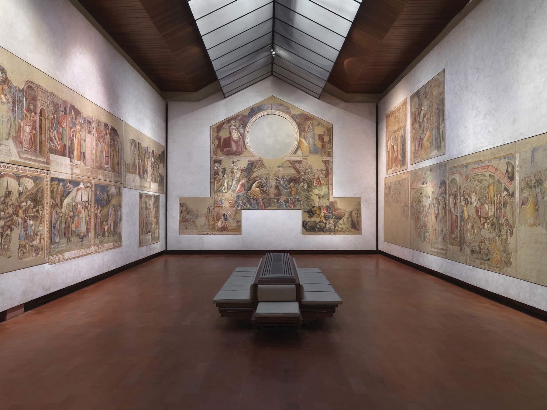 Pinacoteca Nazionale di Bologna, Sala delle Sinopie di Mezzaratta. Foto: Dario Lasagni