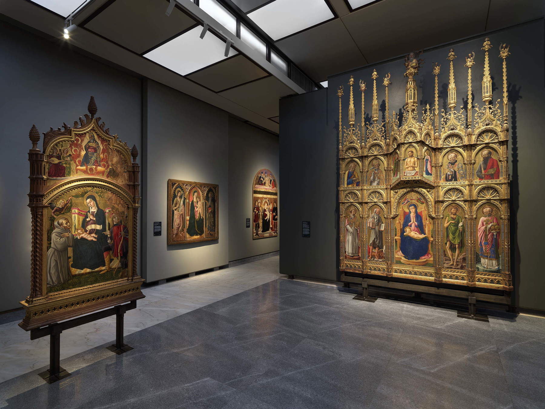 Pinacoteca Nazionale di Bologna, Sale del Rinascimento. Foto: Dario Lasagni