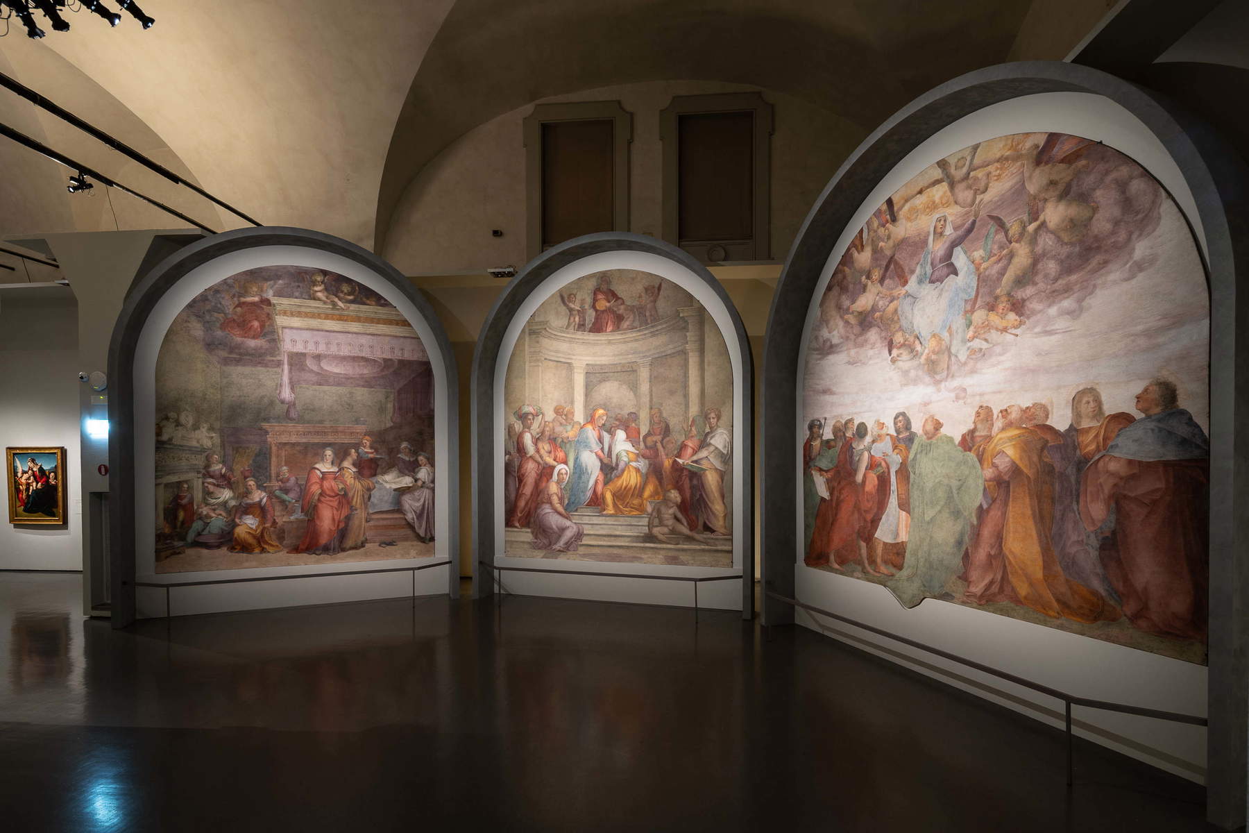Exhibition Design for the Pontormo Exhibition