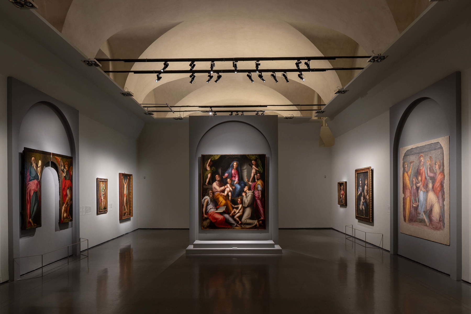 Exhibition Design for the Pontormo Exhibition