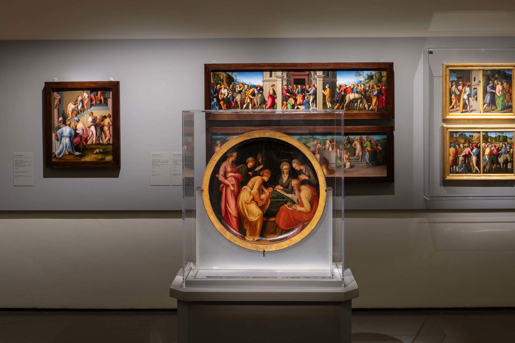 Exhibition Design for the Pontormo Exhibition