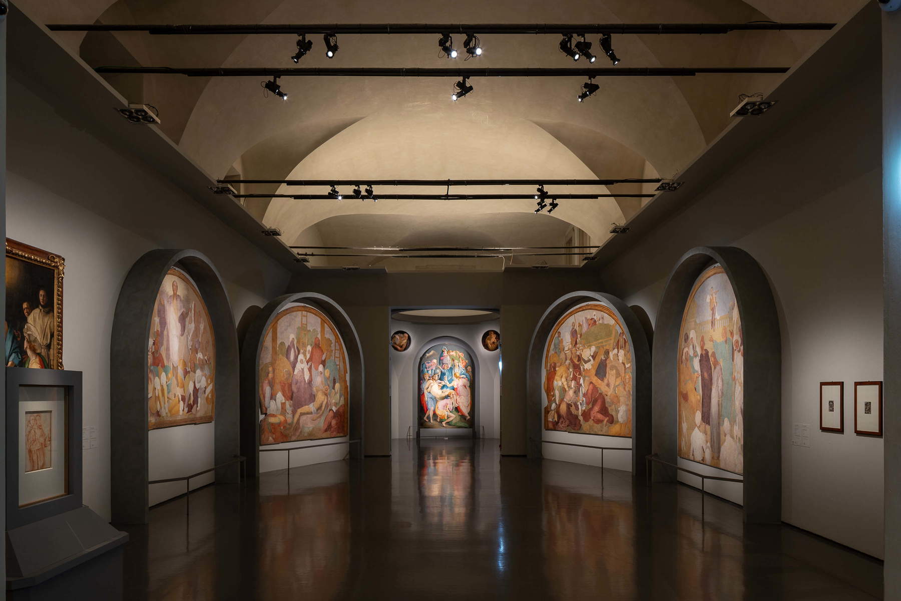 Exhibition Design for the Pontormo Exhibition