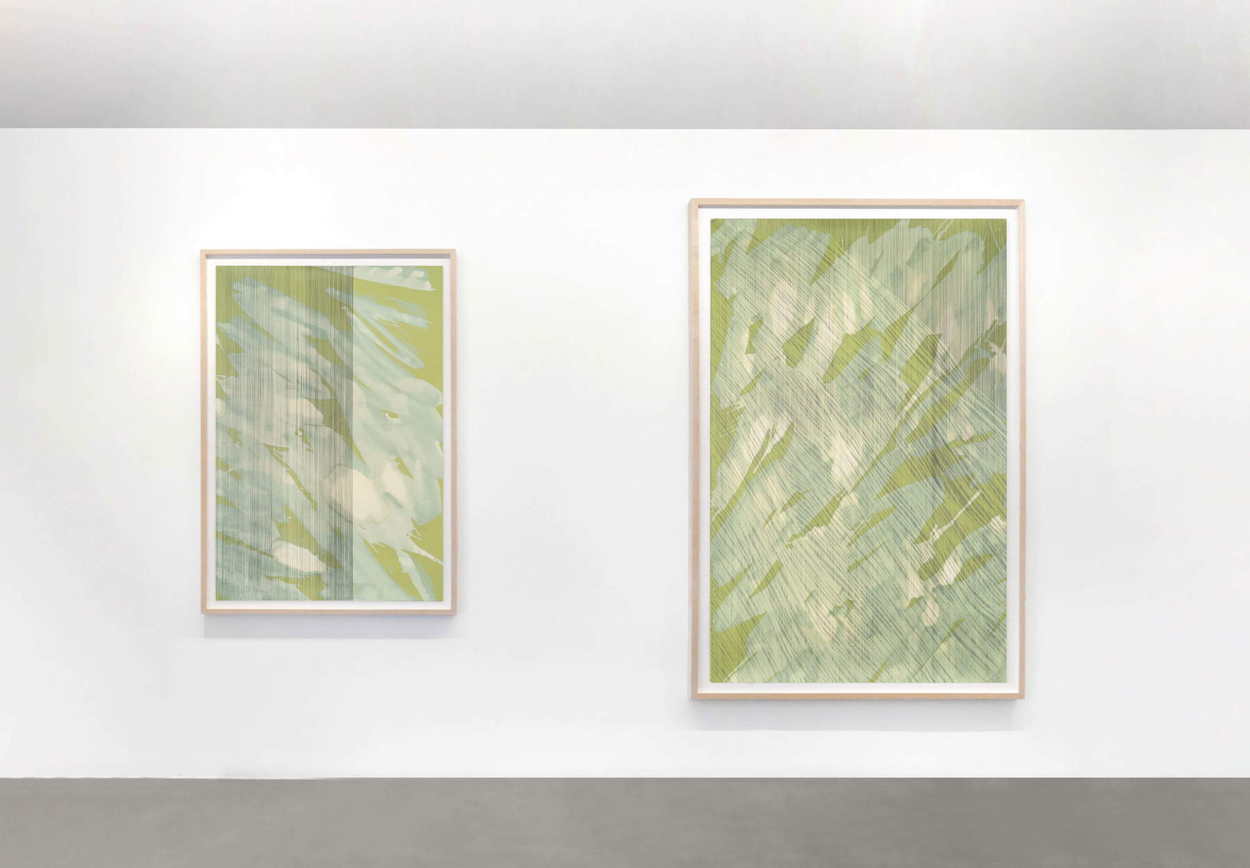 Blick in die Ausstellung „Perp&eacute;tuel“, 2026, Paris, Galerie Maubert &copy; Jeanne Ferrari