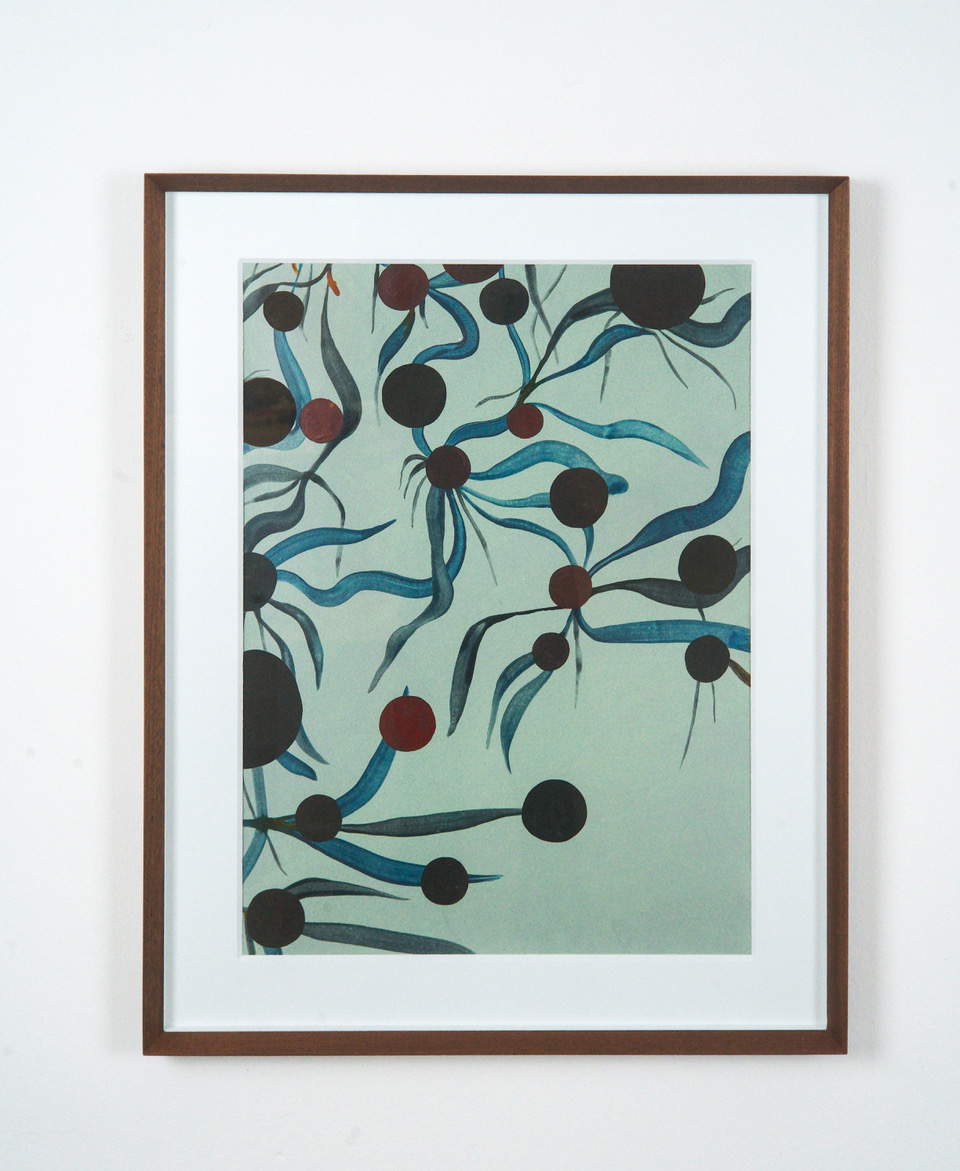 Maurizio Donzelli, *Disegno del Quasi* (2026; acrylic on pure cotton paper, 76 x 56 cm)