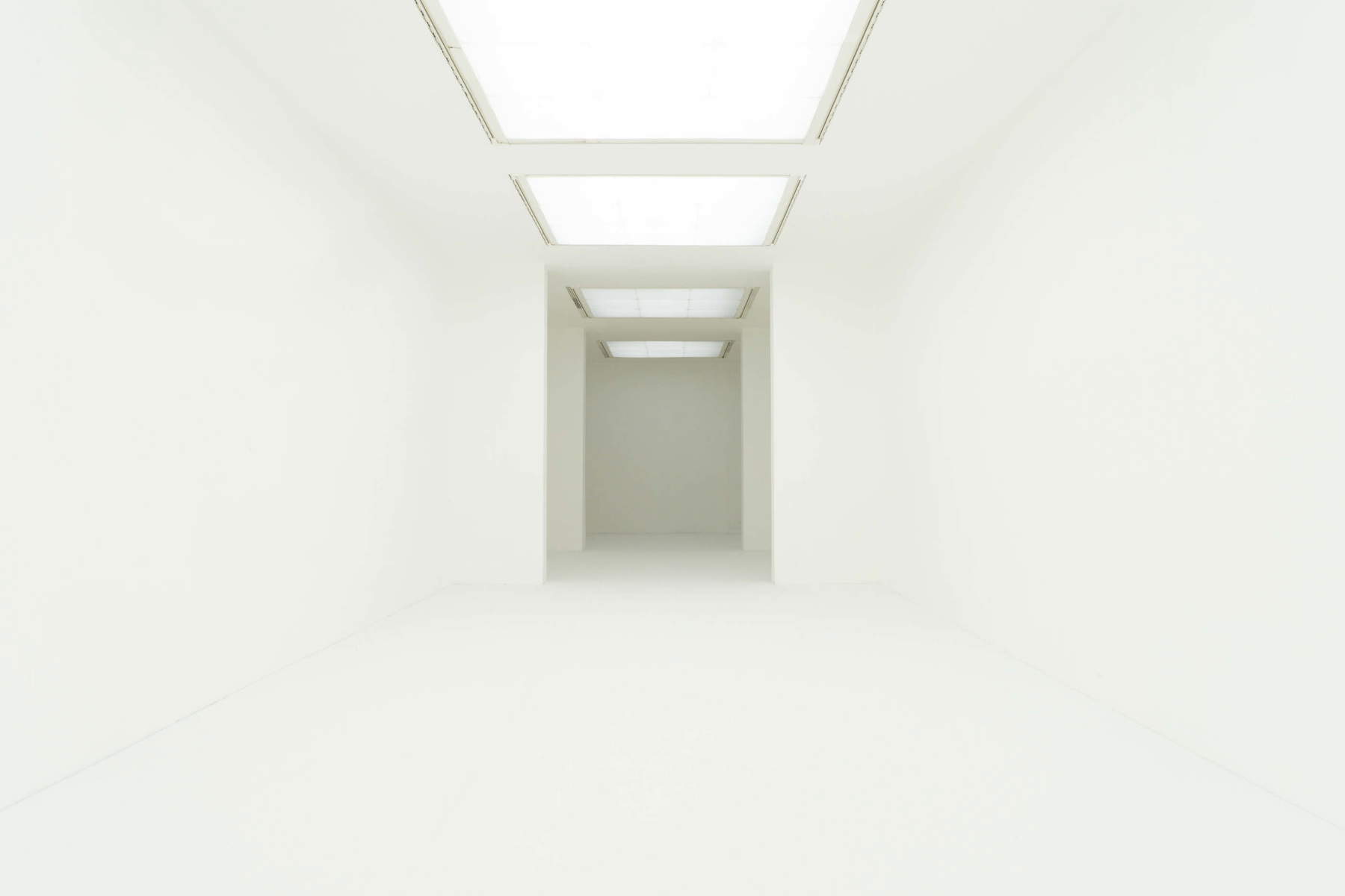 Mise en scène de l'exposition « Cuoghi Corsello. Parmi les nuages ». Photo : Ornella De Carlo