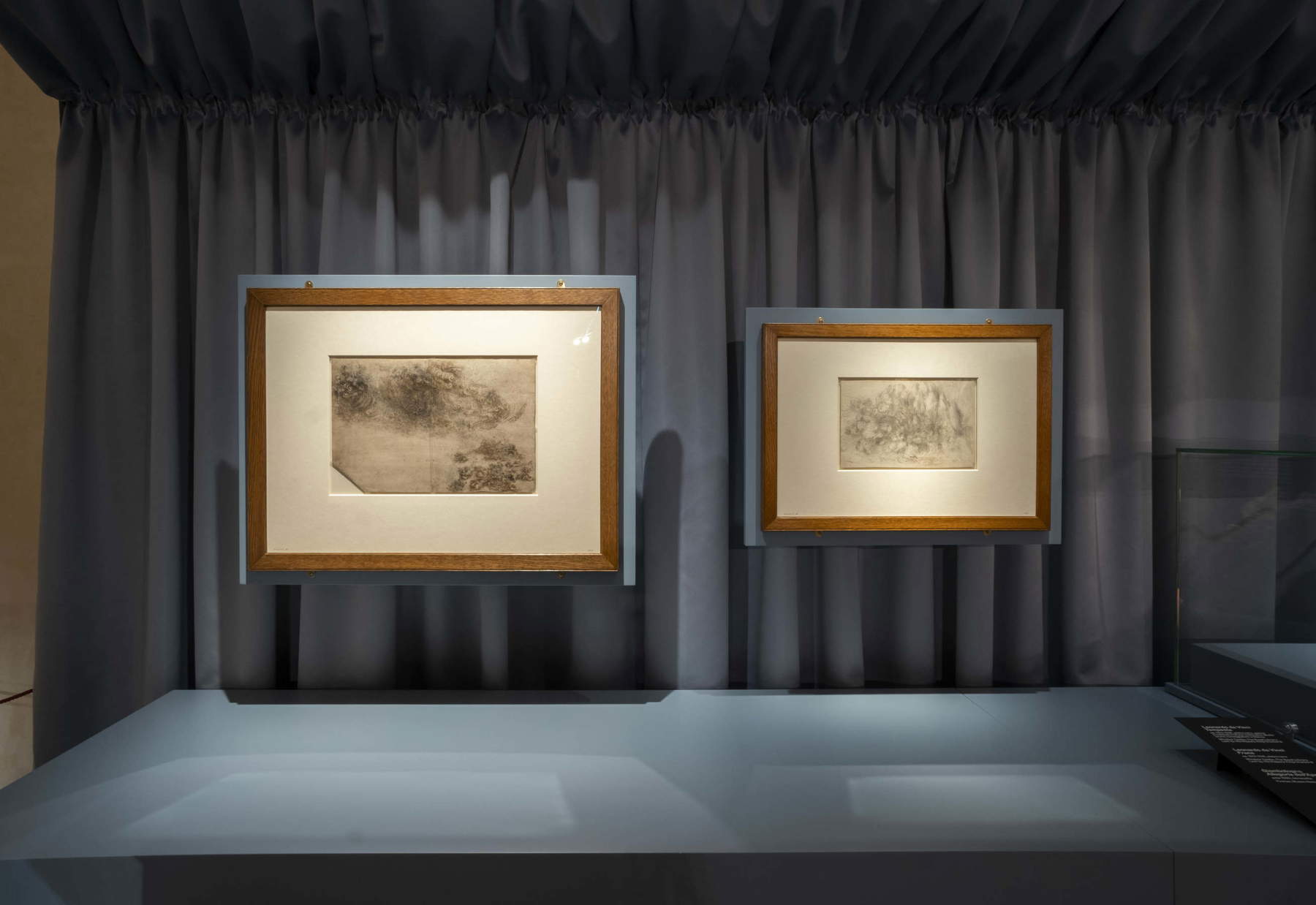 Ausstellungsgestaltung der Ausstellung „Die Natur erfinden. Leonardo, Arcimboldo, Caravaggio“. Foto: Gian Maria Pontiroli