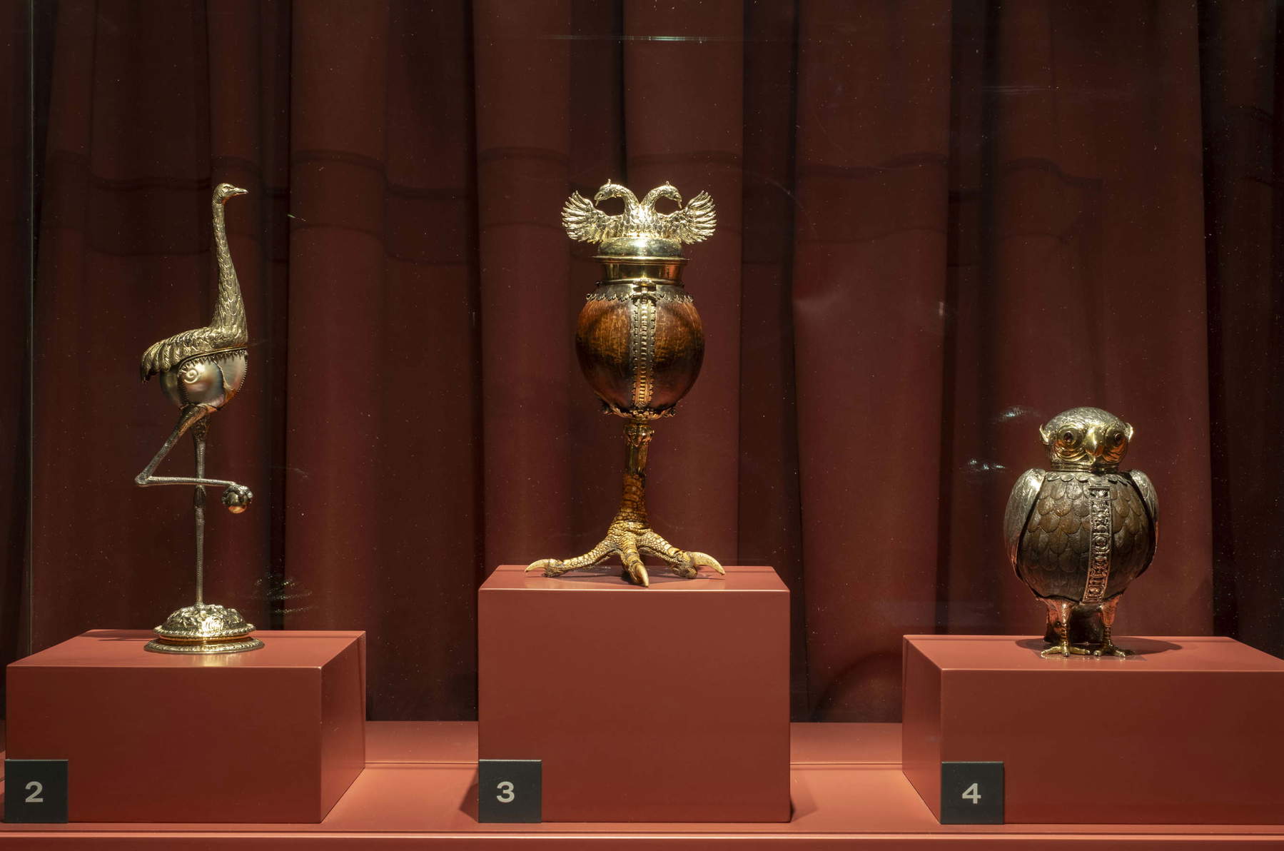 Ausstellungsgestaltung der Ausstellung „Die Natur erfinden. Leonardo, Arcimboldo, Caravaggio“. Foto: Gian Maria Pontiroli